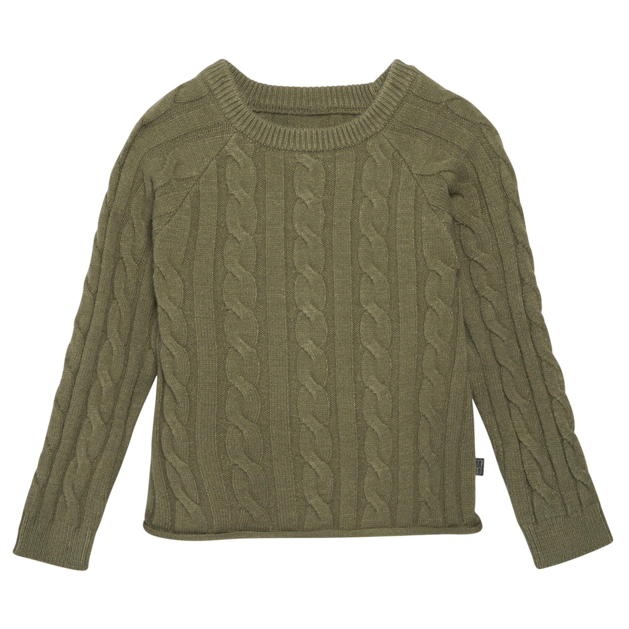 2-Piece Toddler Girls Moss Viscose Sweater Set - Image 2