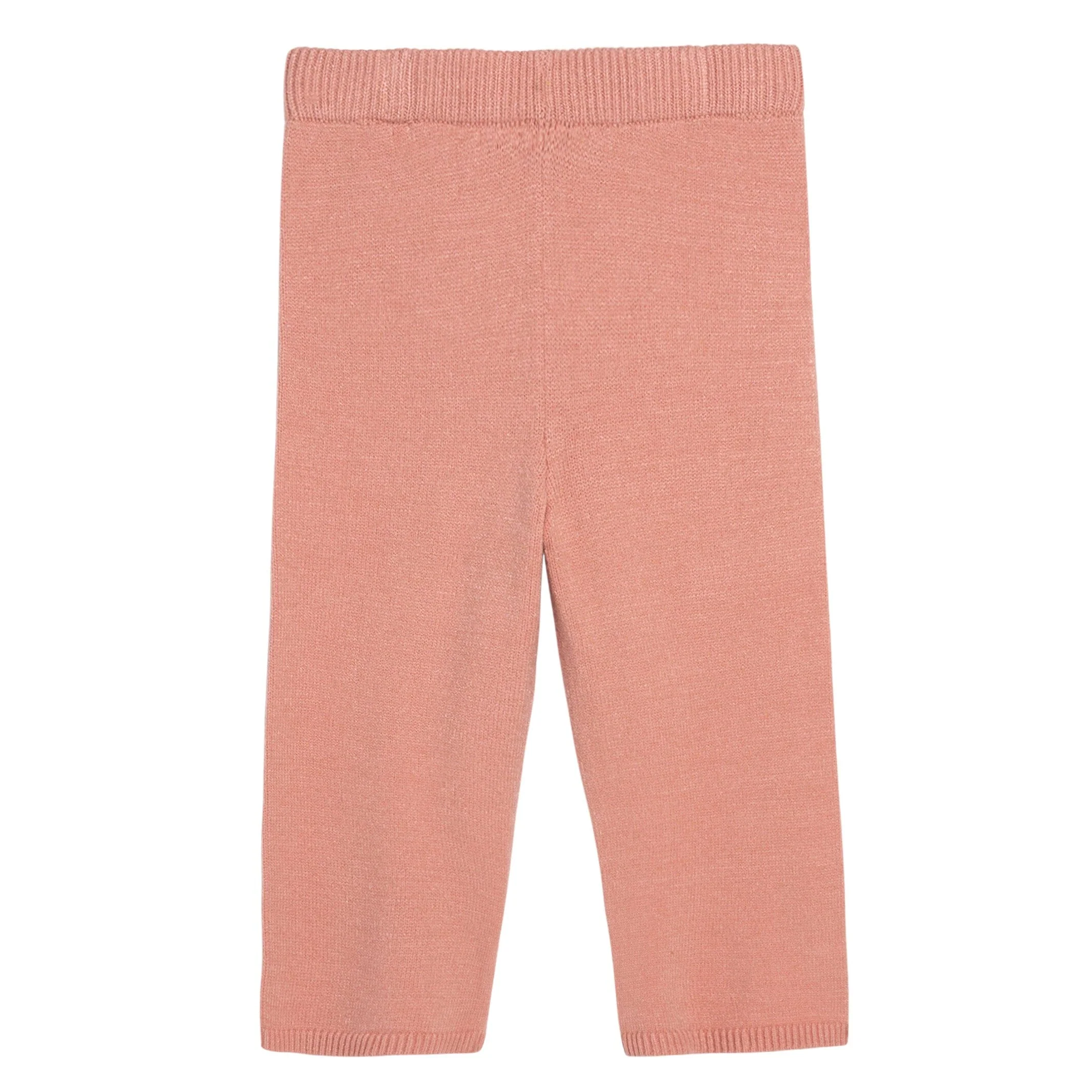 2-Piece Toddler Girls Peach Viscose Sweater Set - Image 4