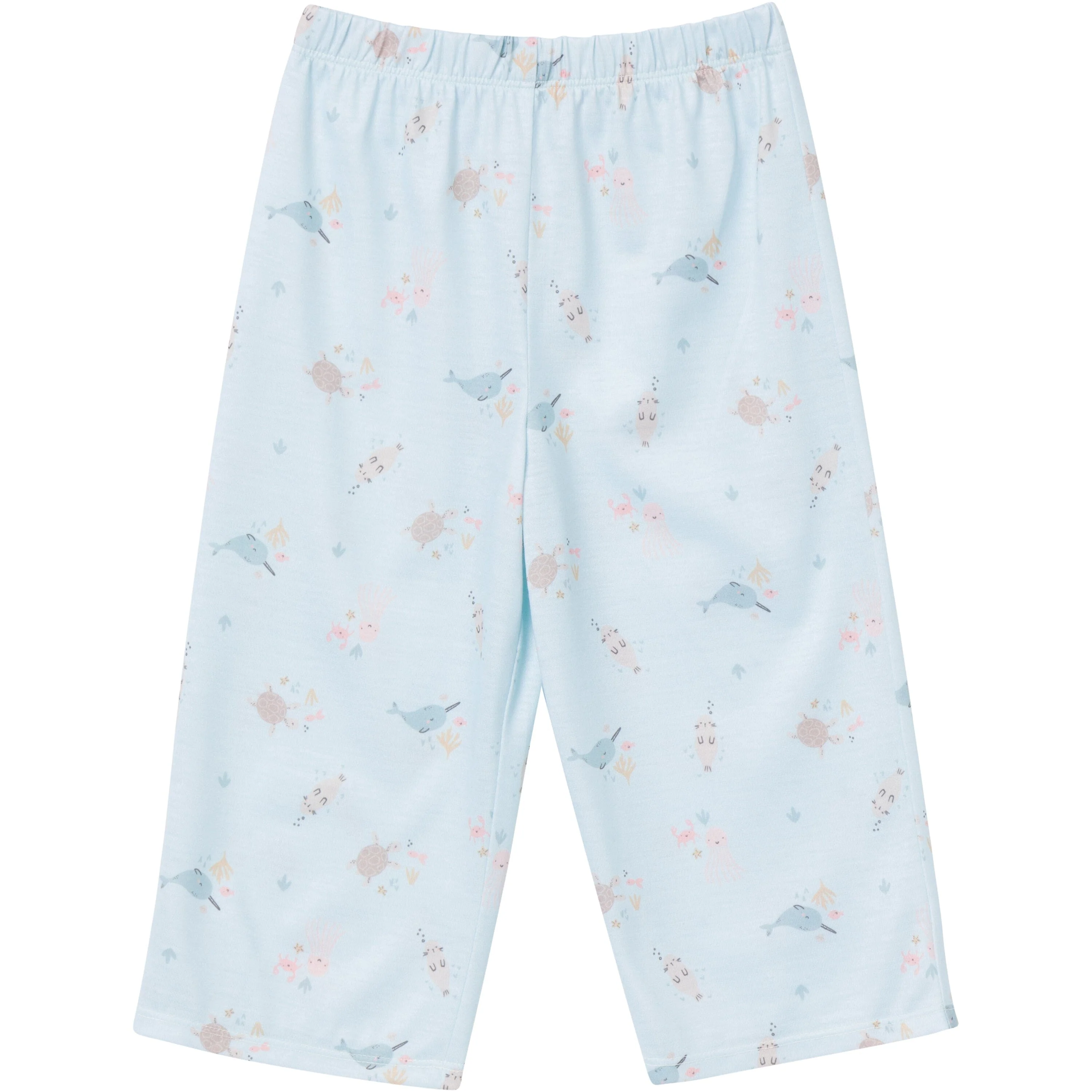 2-Piece Toddler Girls Sea Pajama Set - Image 7