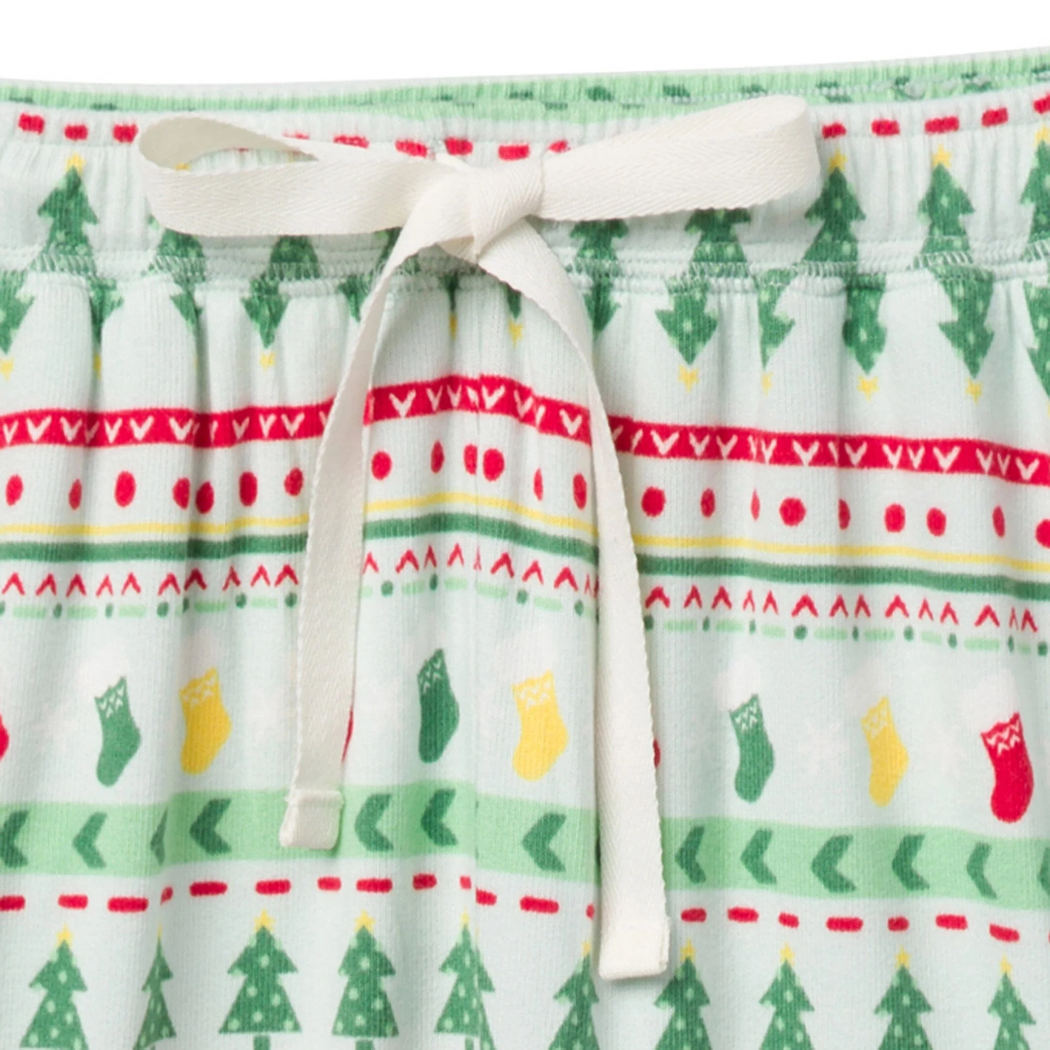 2-Piece Women's Oh What Fun Fair Isle Hacci Pajama Set - Image 9