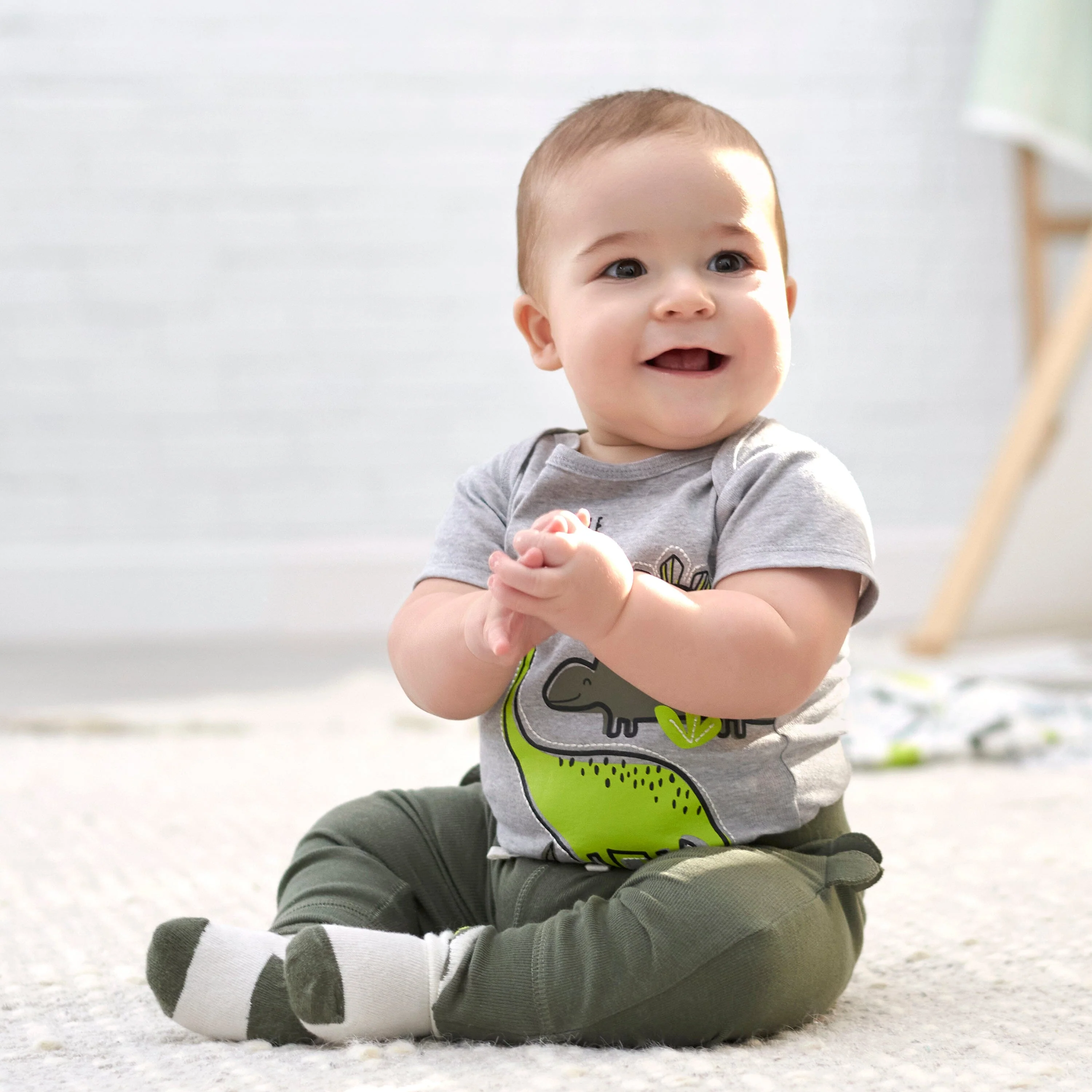 20-Piece Baby Boys Dinosaur Clothing & Accessories Set - Image 3