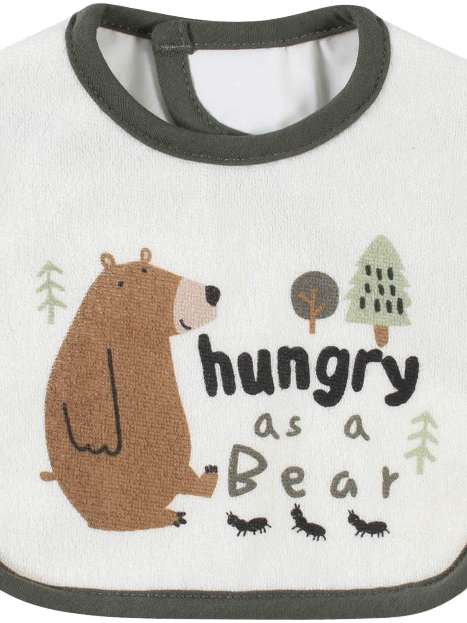 21-Piece Baby Boys Bear Terry Bib, Burpcloth, Mittens, Cap and Bootie Sock Set - Image 3