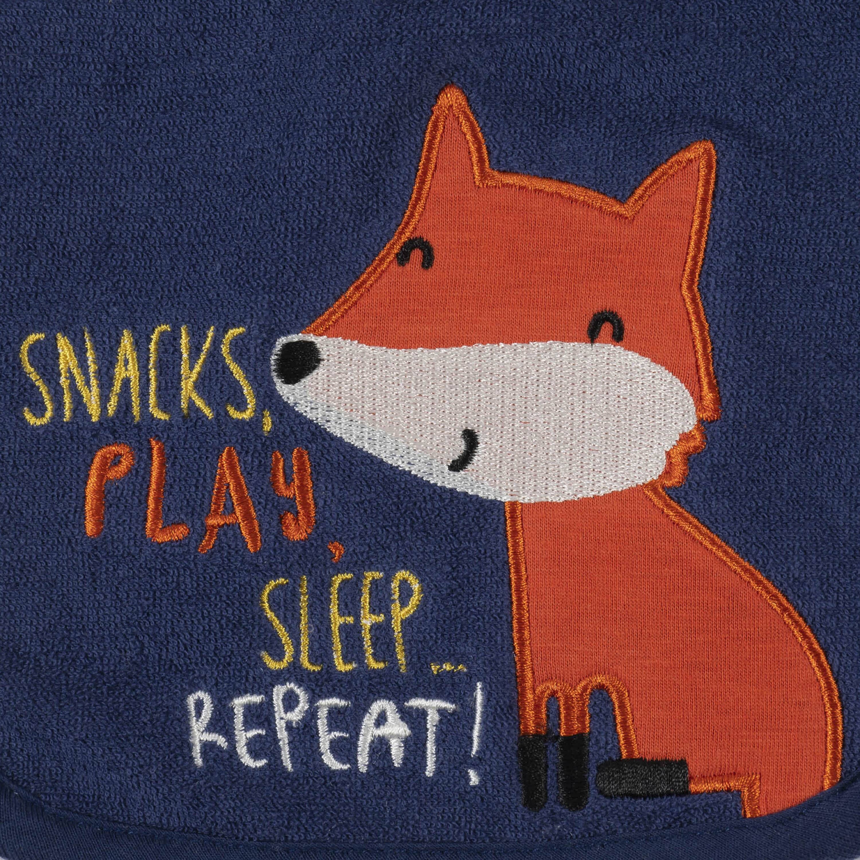 21-Piece Baby Boys Fox Terry Bib, Burpcloth, Mittens, Cap and Bootie Sock Set - Image 3