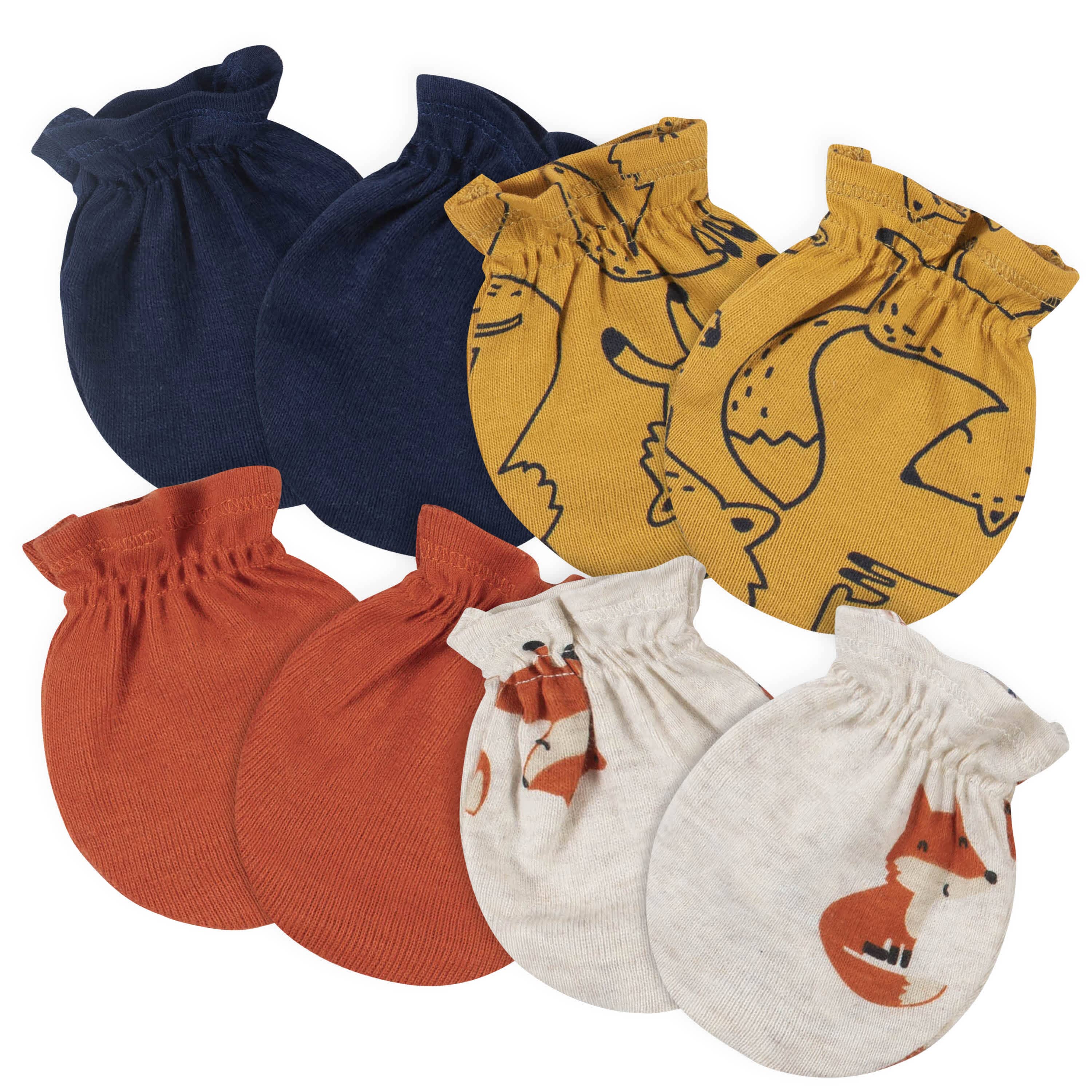 21-Piece Baby Boys Fox Terry Bib, Burpcloth, Mittens, Cap and Bootie Sock Set - Image 9