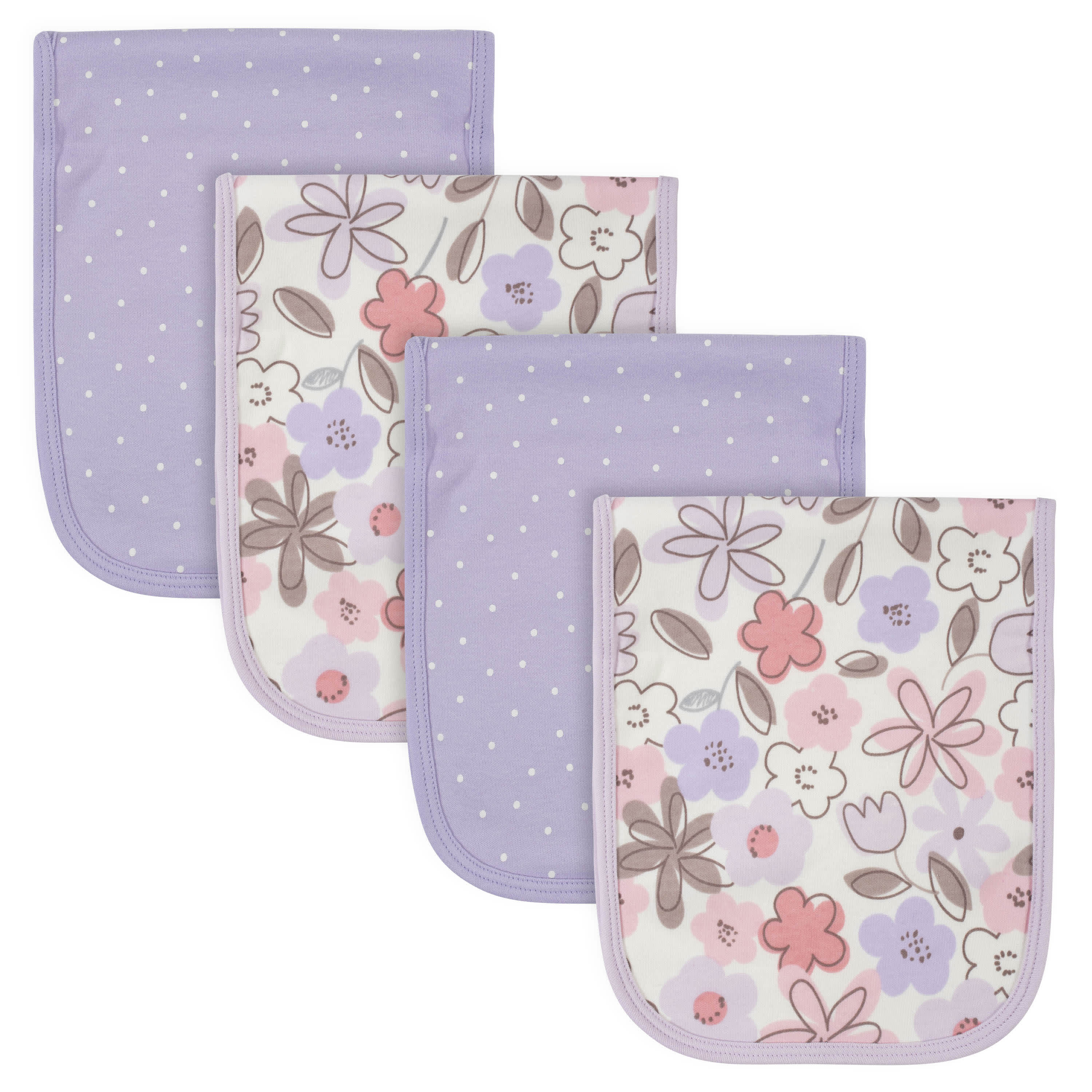 21-Piece Baby Girls Bunny Ballerina Terry Bib, Burpcloth, Mittens, Cap and Bootie Sock Set - Image 5