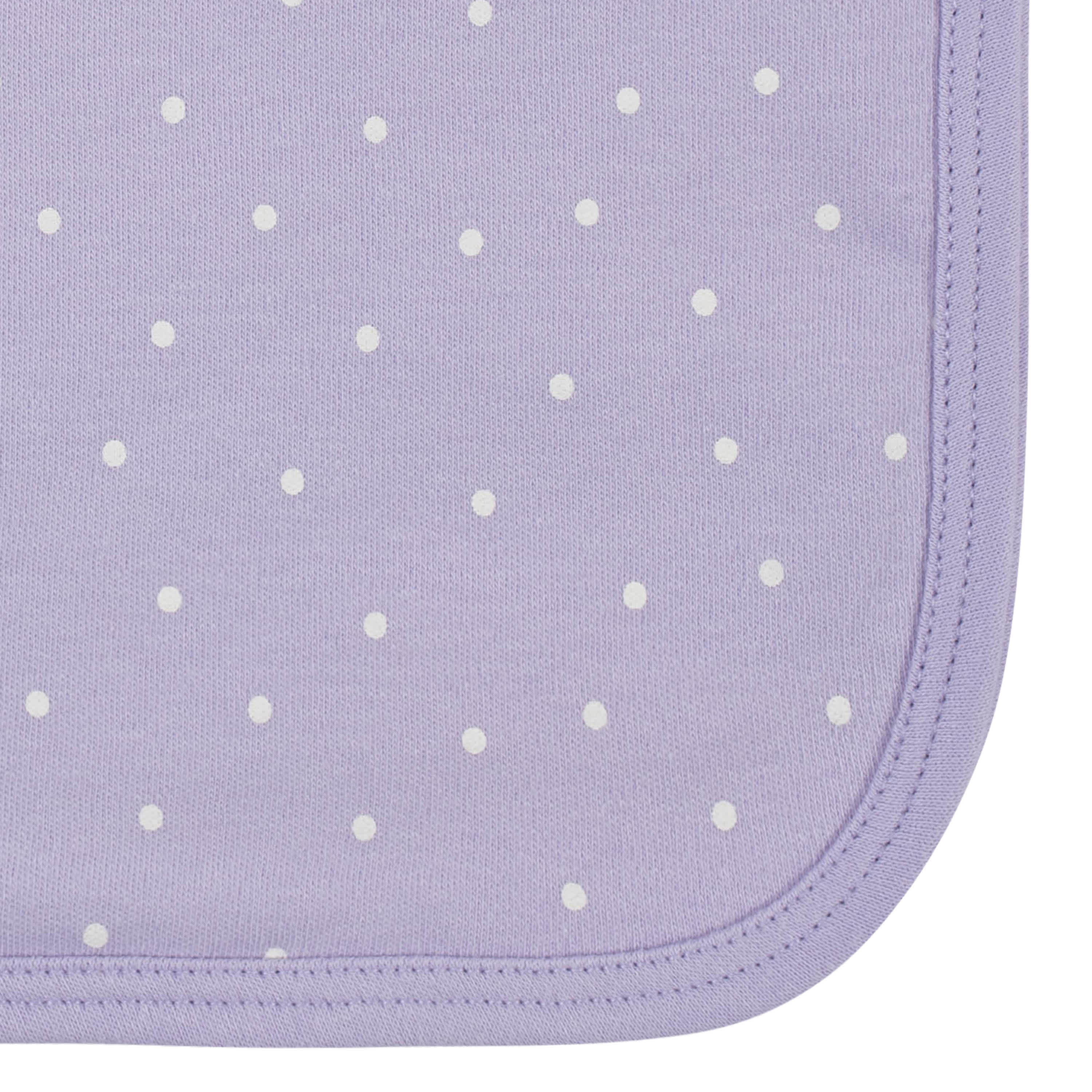 21-Piece Baby Girls Bunny Ballerina Terry Bib, Burpcloth, Mittens, Cap and Bootie Sock Set - Image 6