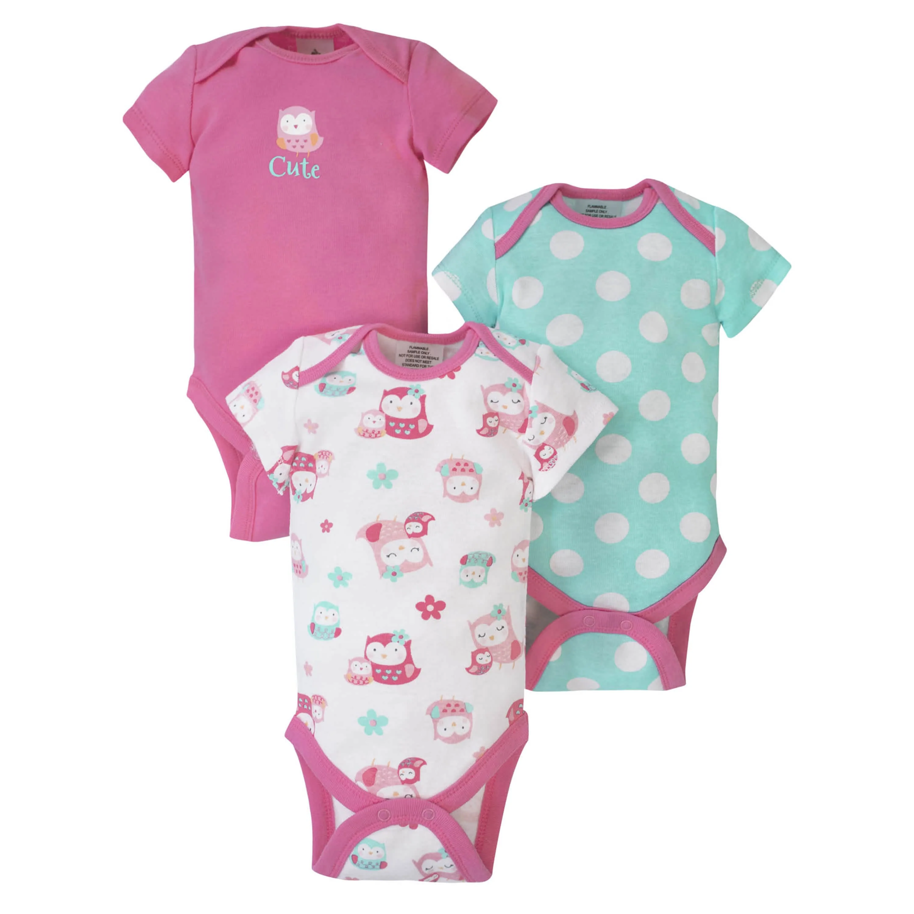 28-Piece Baby Girls Owl Gift Bundle - Image 3