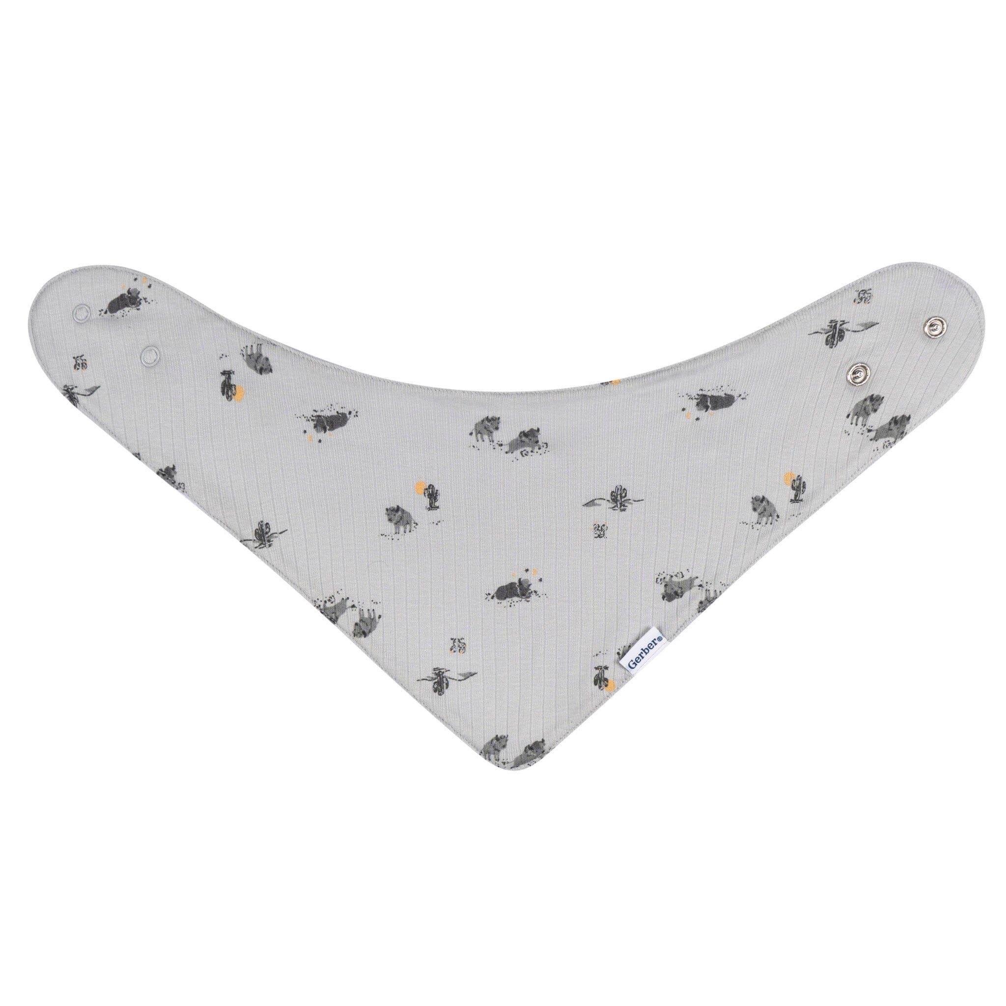 3-Pack Baby Boys Buffalo Bandana Bib - Image 5