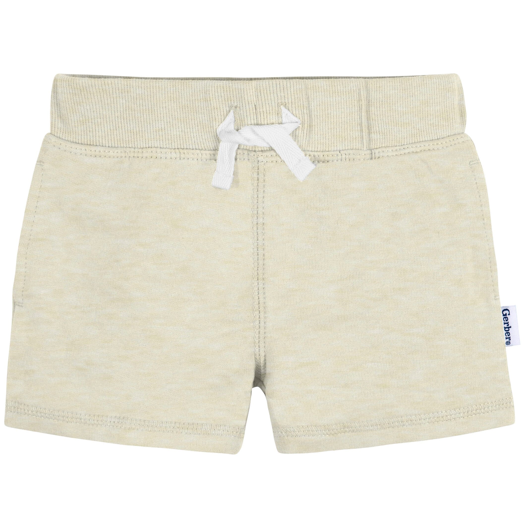 3-Pack Baby & Toddler Boys Neutrals Knit Shorts - Image 4