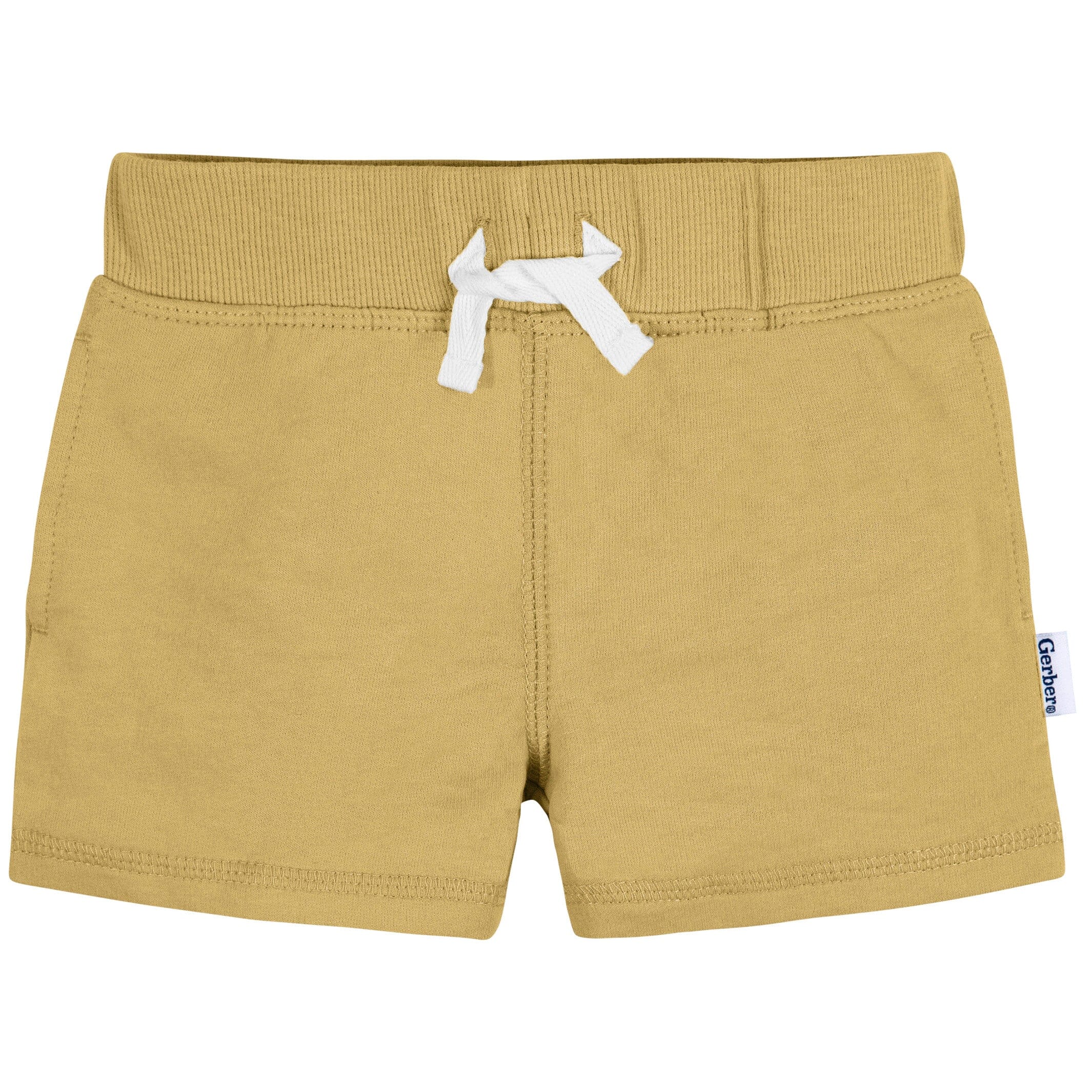 3-Pack Baby & Toddler Boys Neutrals Knit Shorts - Image 5