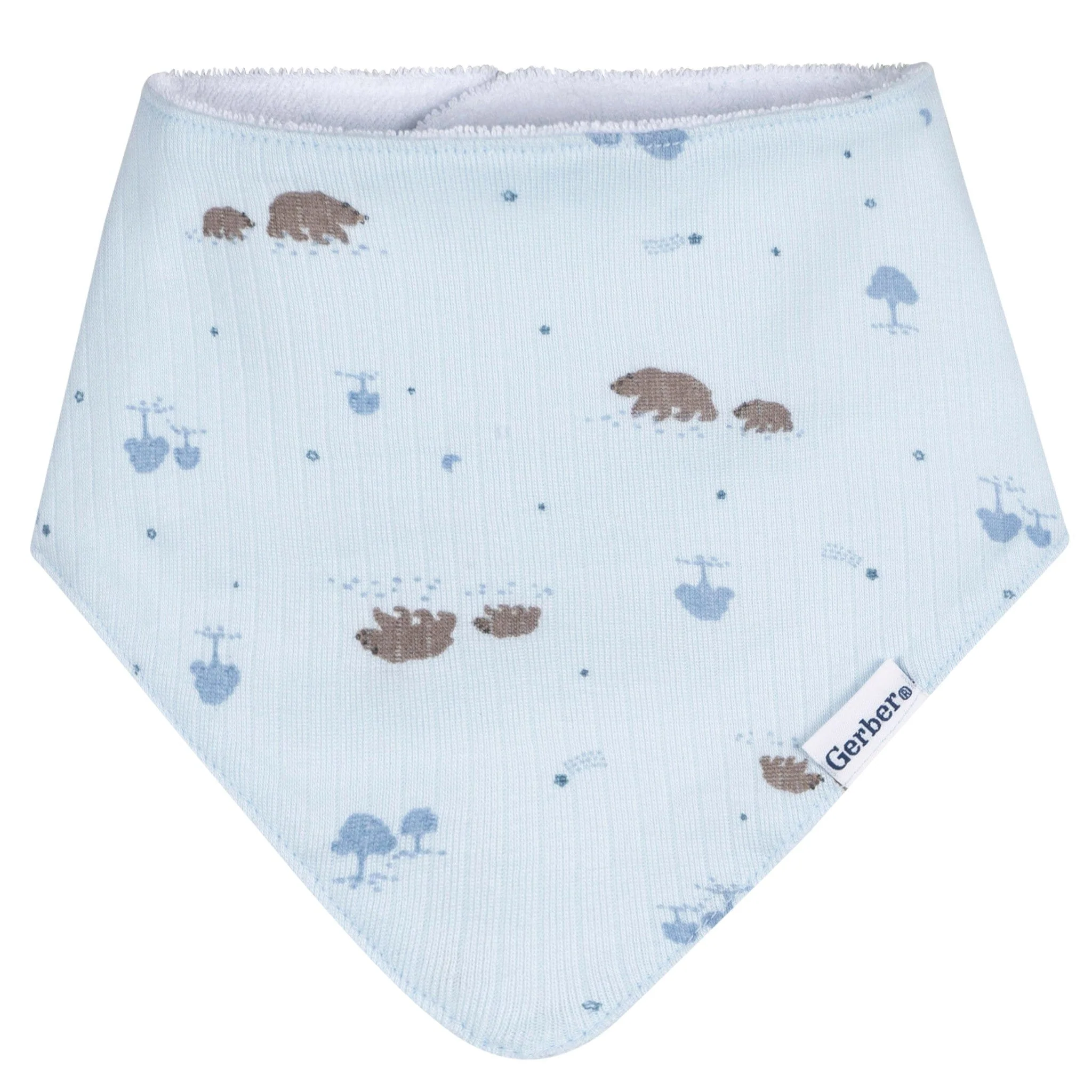 3-Pack Baby Boys Road Trip Bandana Bib - Image 4