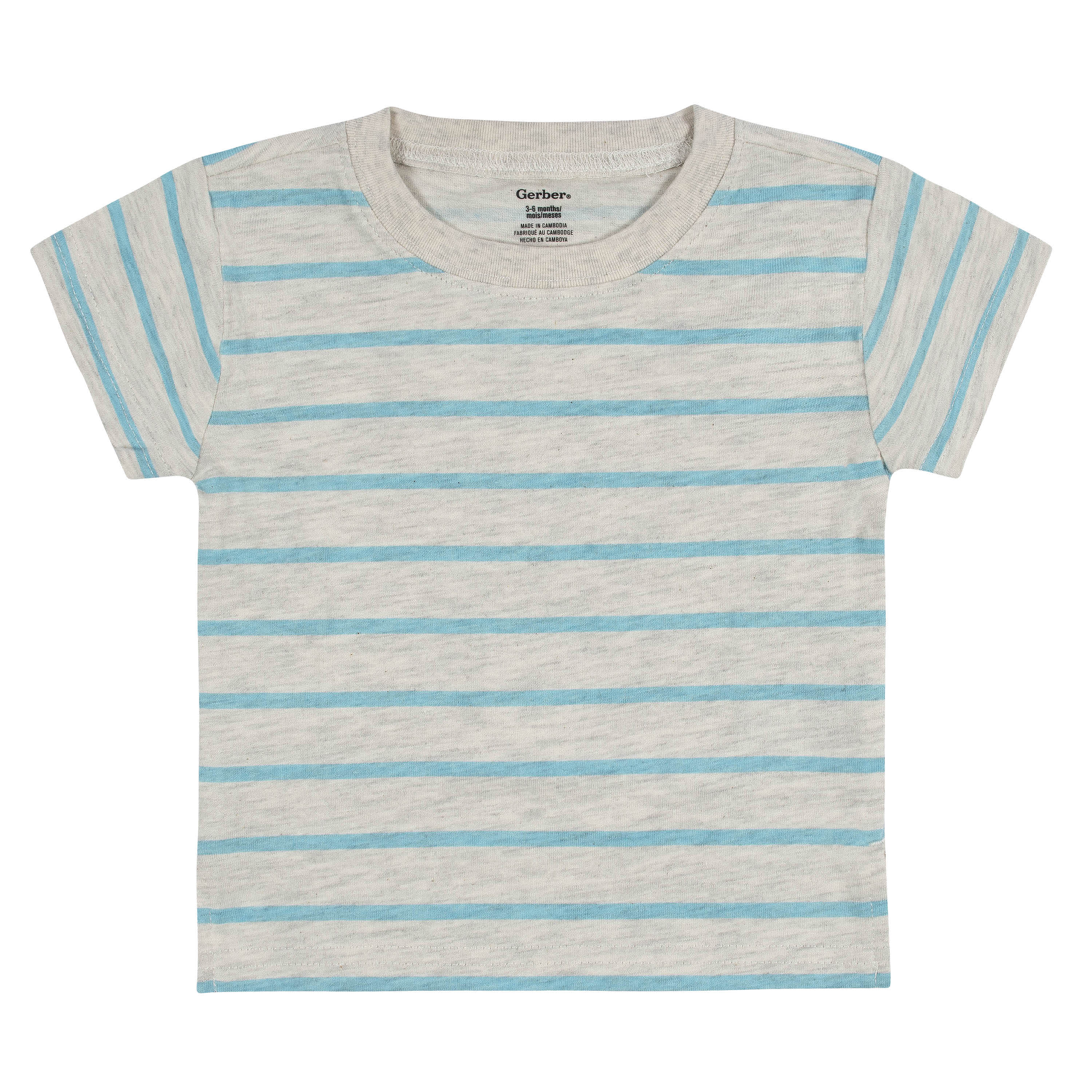 3-Pack Baby & Toddler Boys Royal Blues Short Sleeve Pocket Tees - Image 7