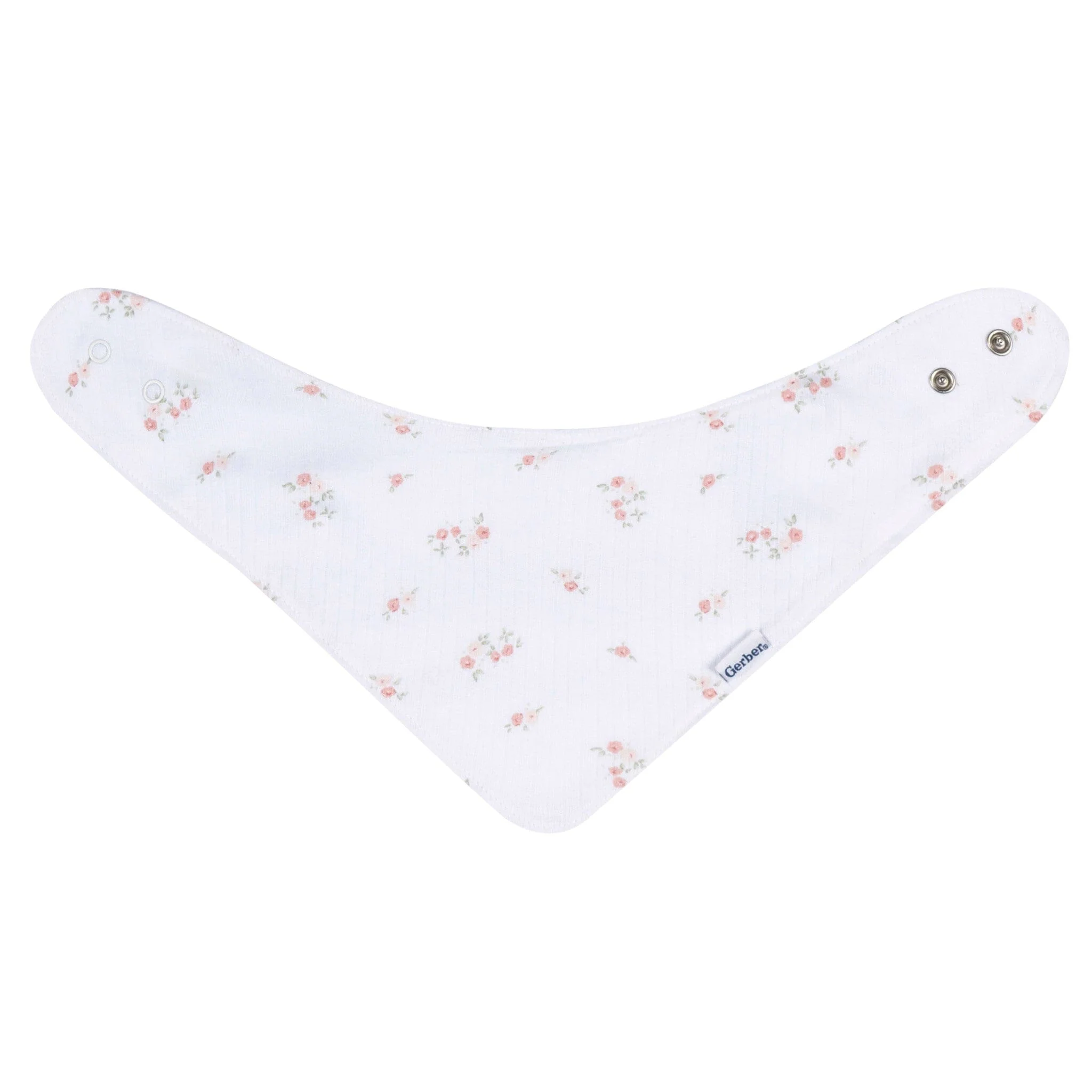 3-Pack Baby Girls Deer Bandana Bib - Image 5