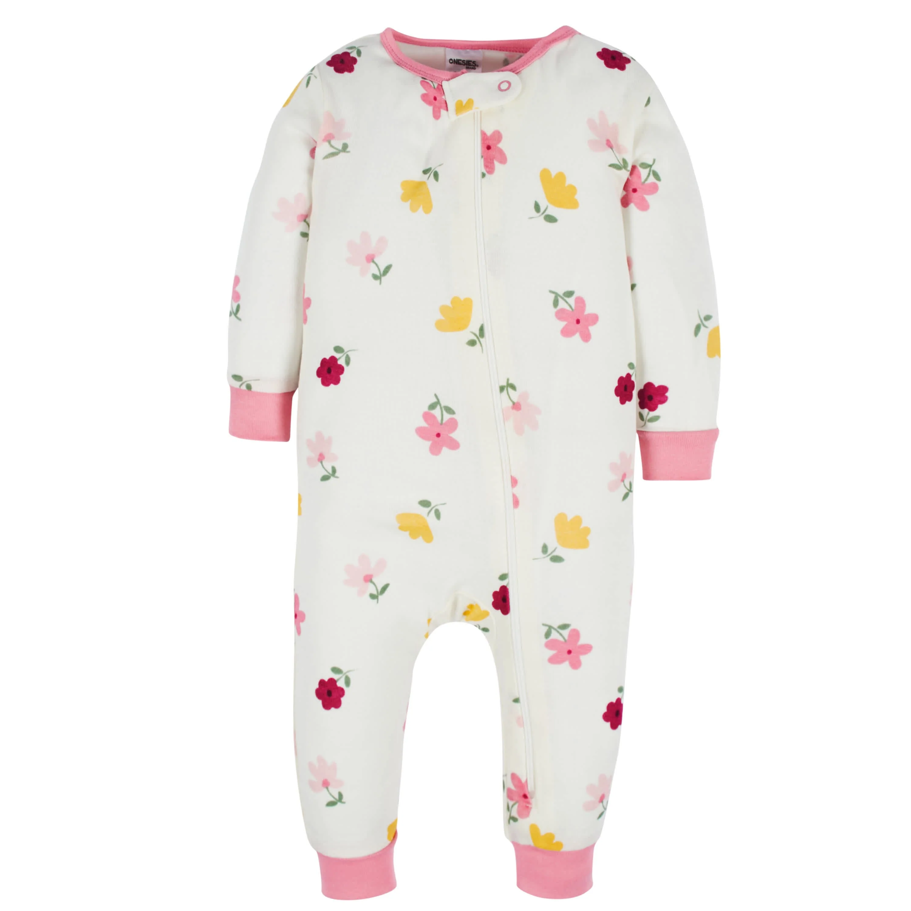 Baby & Toddler Girls 3-Pack Floral Fox Snug Fit Footless Pajamas - Image 6