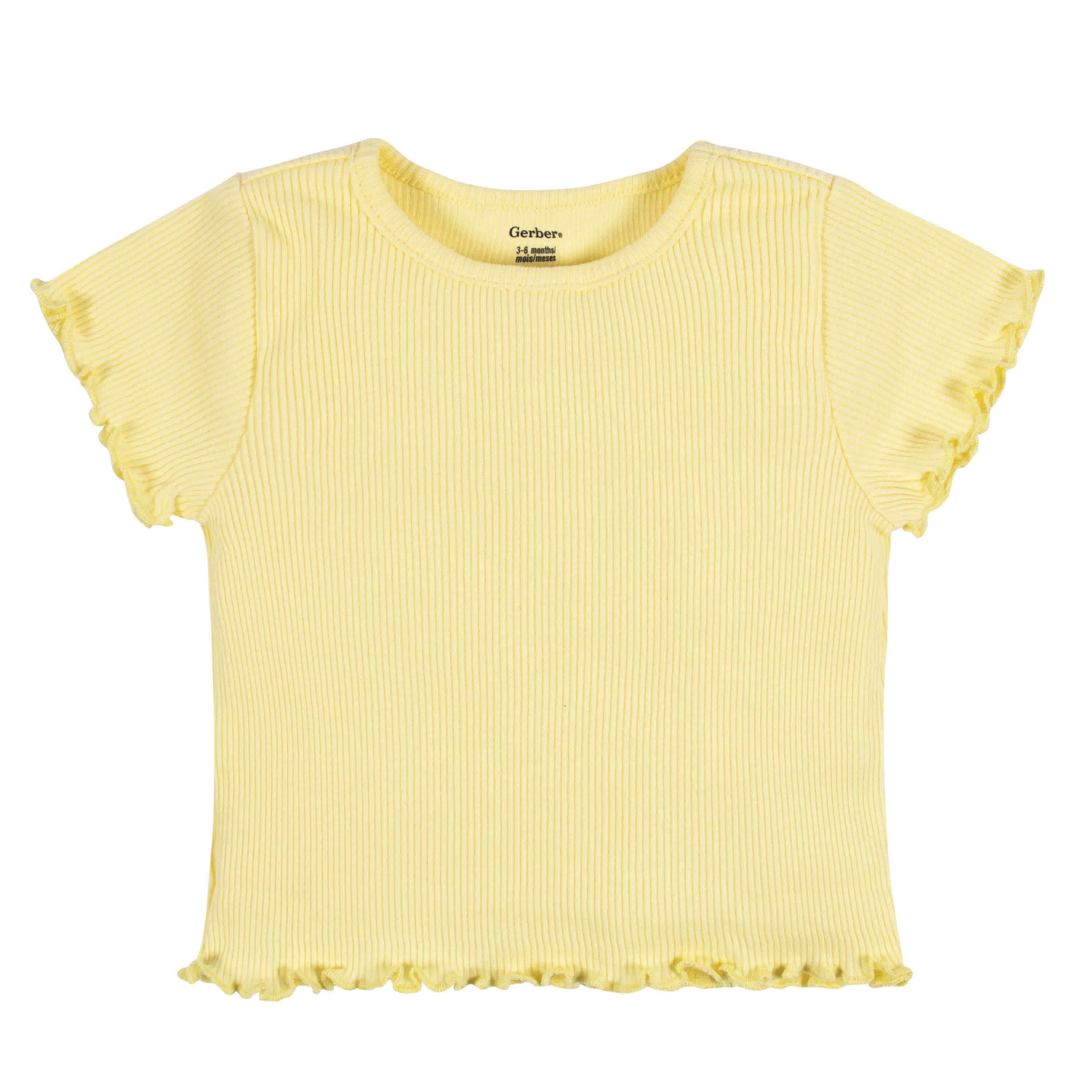 3-Pack Baby & Toddler Girls Picnic Day Dreams Short Sleeve Tees - Image 5