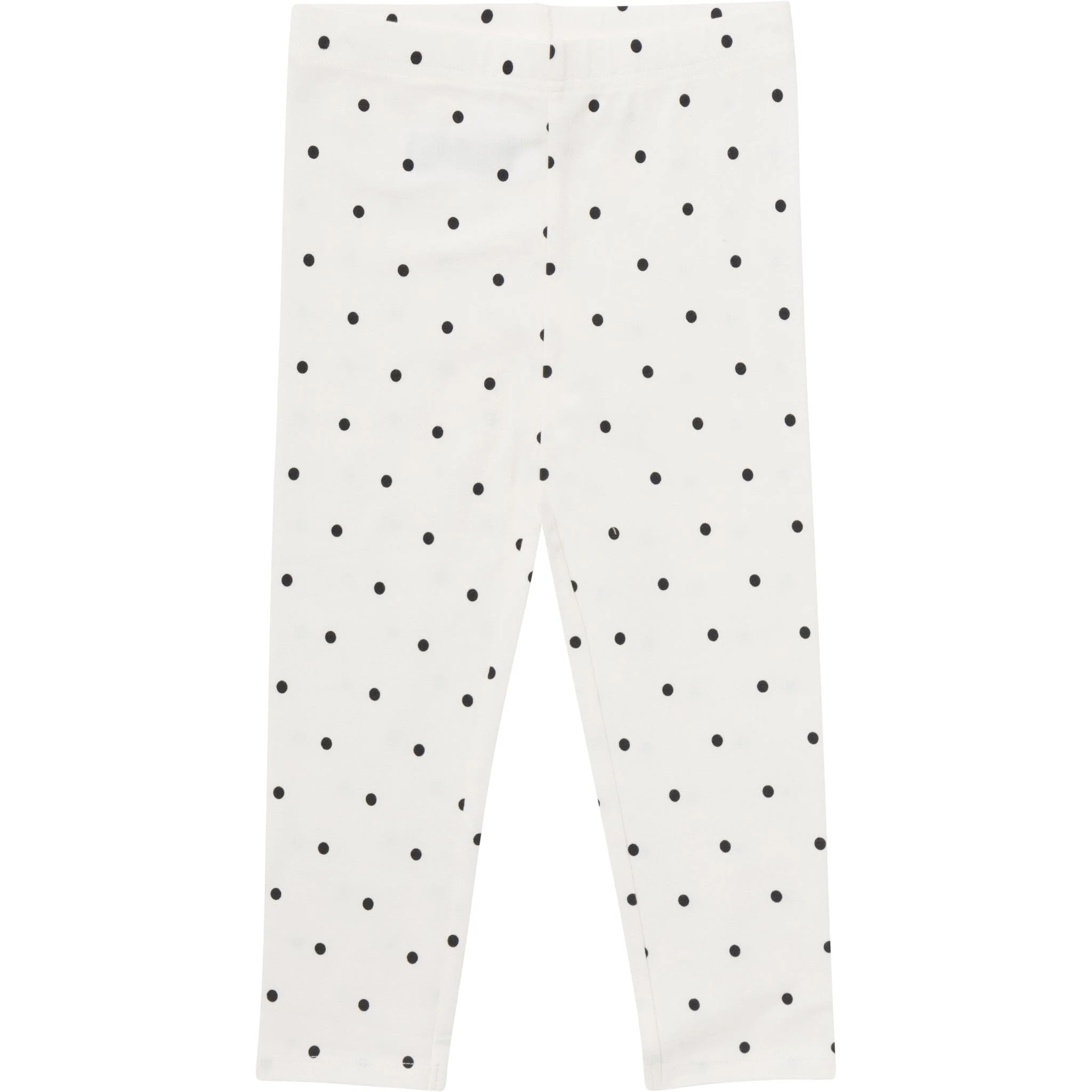 3-Pack Baby & Toddler Girls Red, Blue and Polka Dot Leggings - Image 2