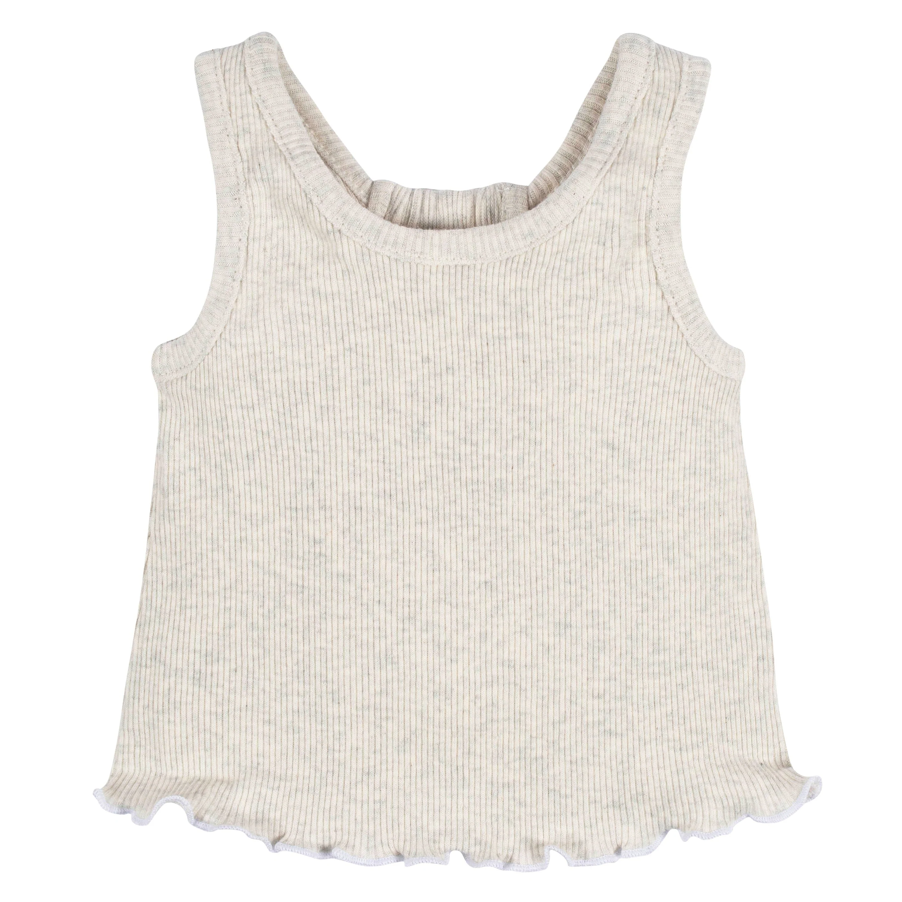 3-Pack Baby Girls Sweet Florals Racer Back Tank Tops, 0-3M - Image 3