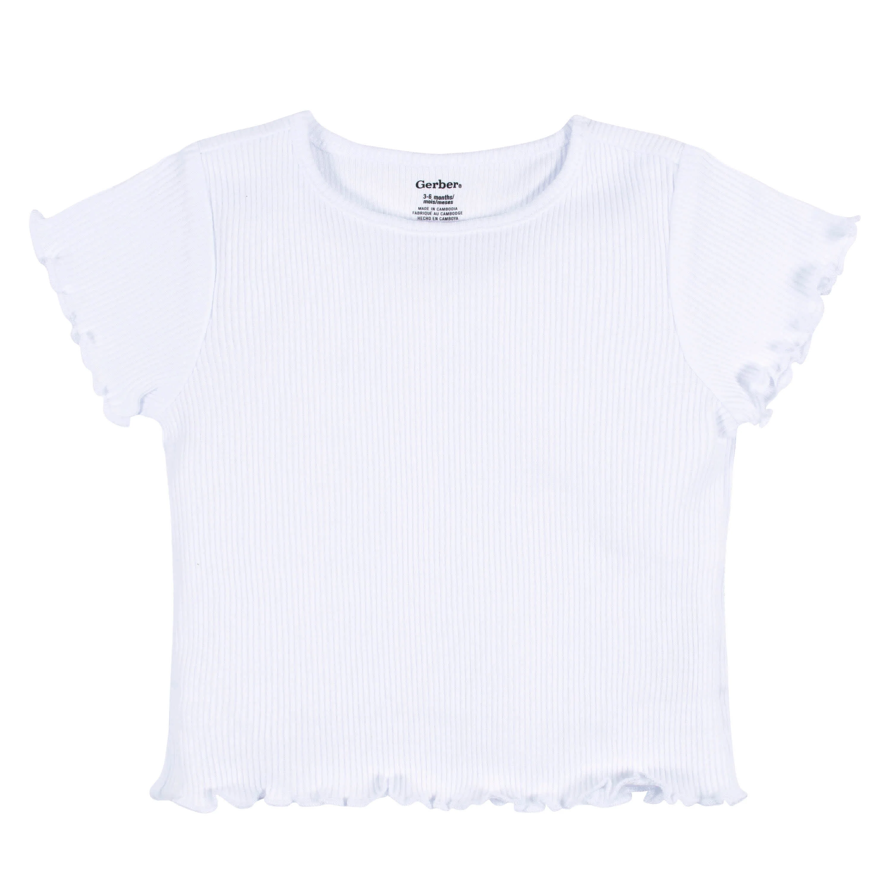 3-Pack Baby & Toddler Girls Sweet Florals Short Sleeve Tees - Image 2
