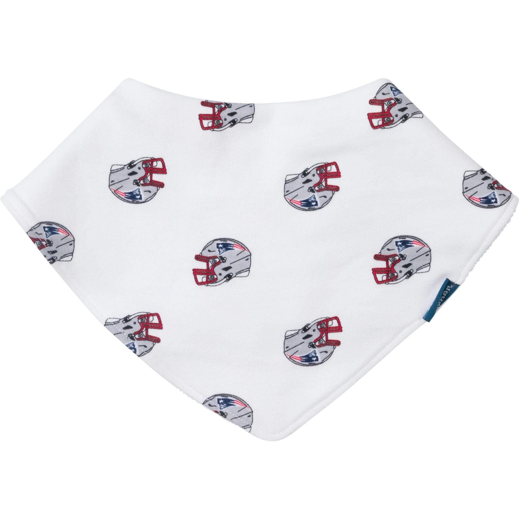 3-Piece Baby New England Patriots Bibs and Burp Cloth Set - Image 3