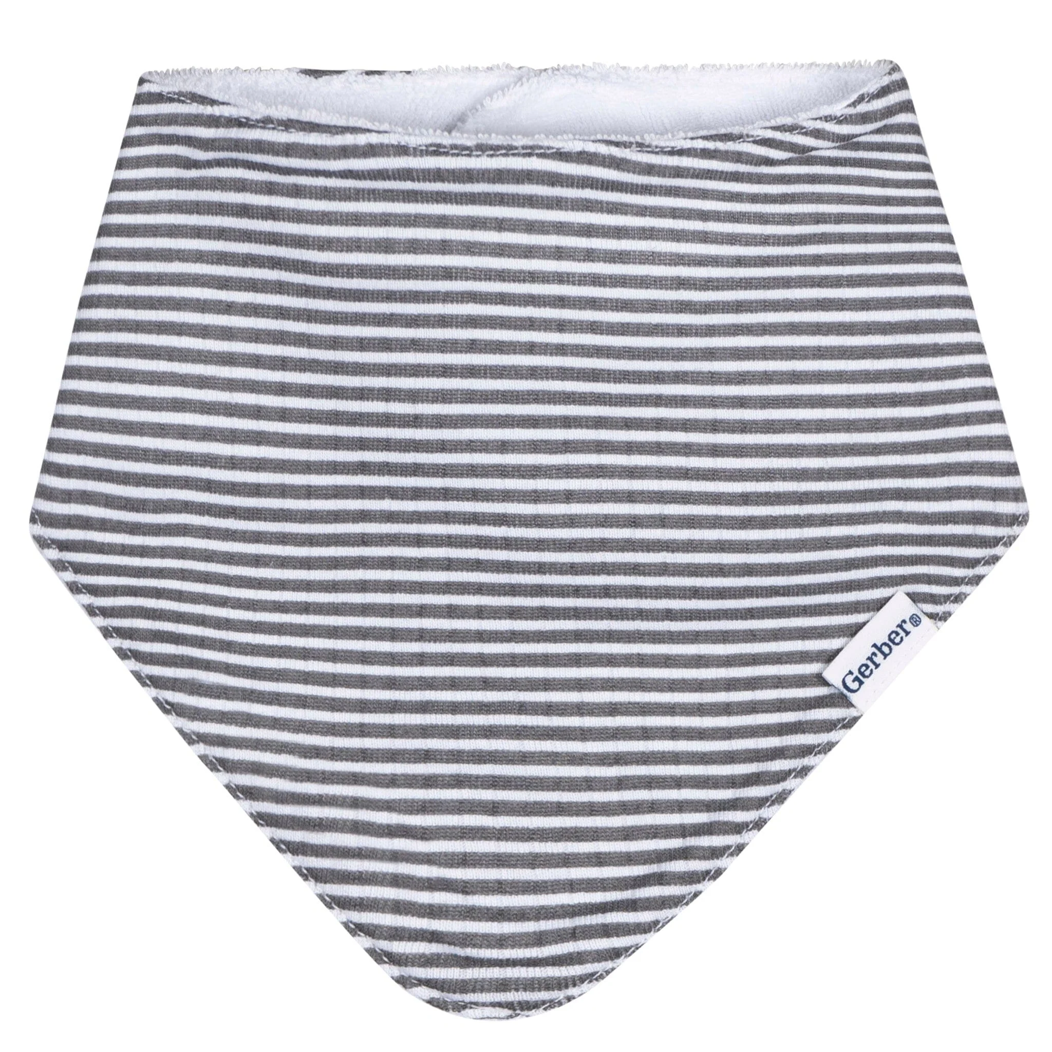 3-Pack Baby Neutral Safari Bandana Bib - Image 4
