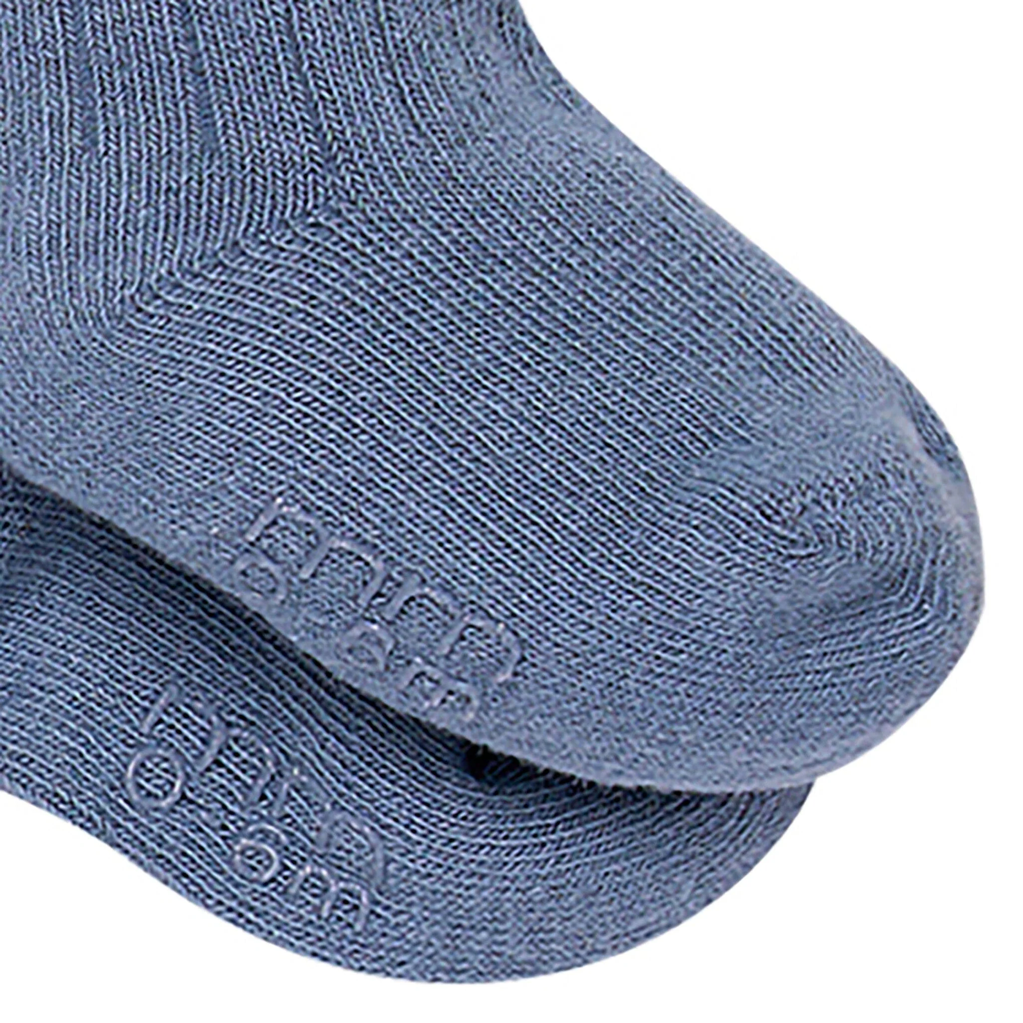 3-Pack Baby Boys Blue Colorblock Socks - Image 4