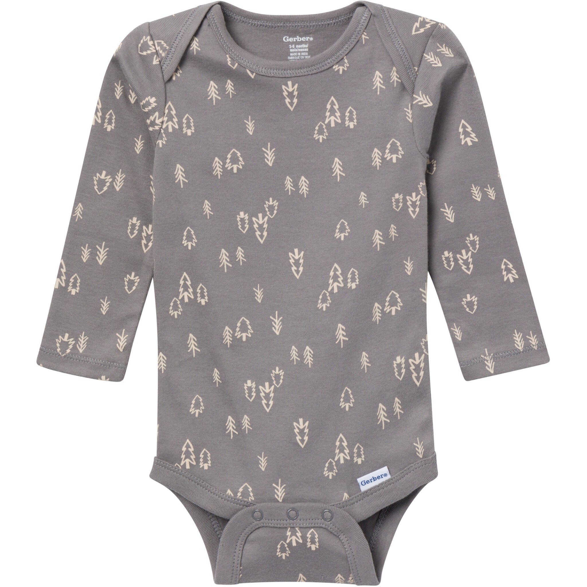 3-Pack Baby Boys Born To Be Wild Long Sleeve Onesies® Bodysuits - Image 5