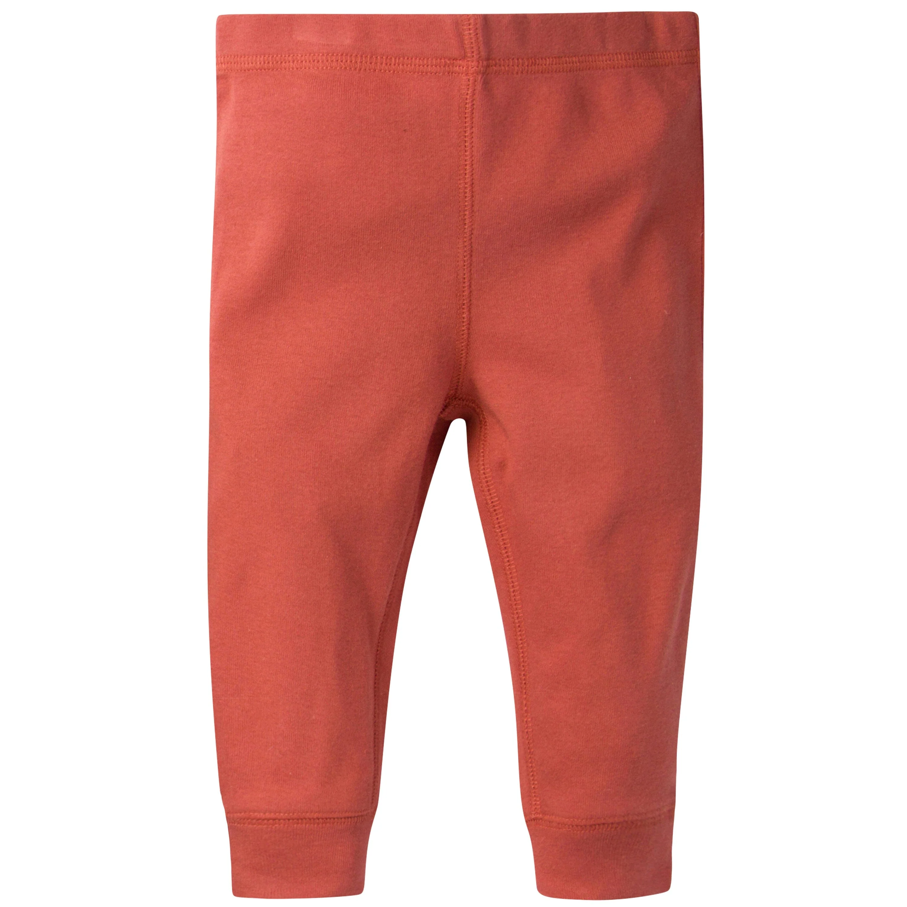 3-Pack Baby Boys Orange, Brown, & Striped Pants - Image 2