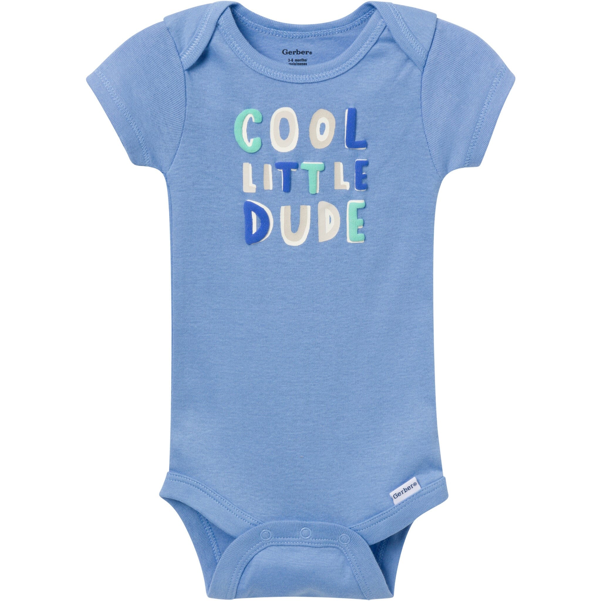 3-Pack Baby Boys Cool Dude Short Sleeve Onesies® Bodysuits - Image 2