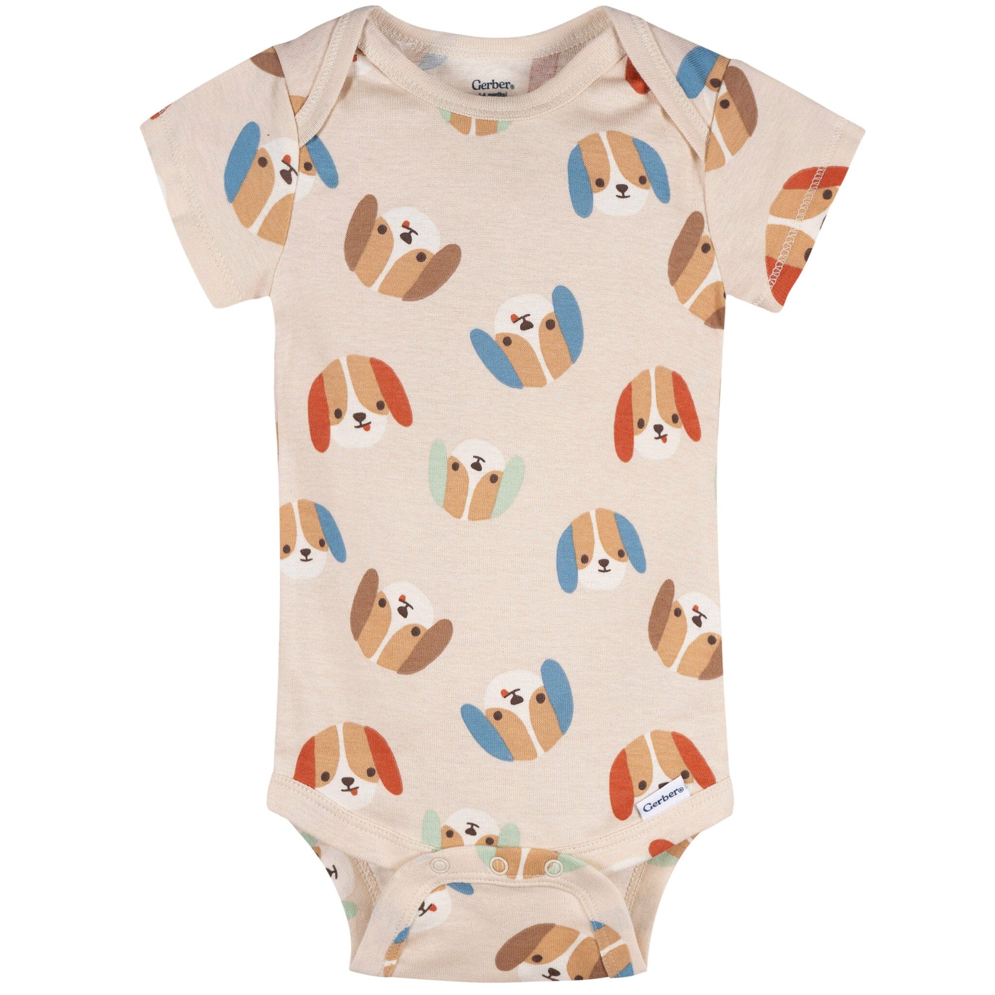 3-Pack Baby Boys Dog Dude Short Sleeve Onesies® Bodysuits - Image 6
