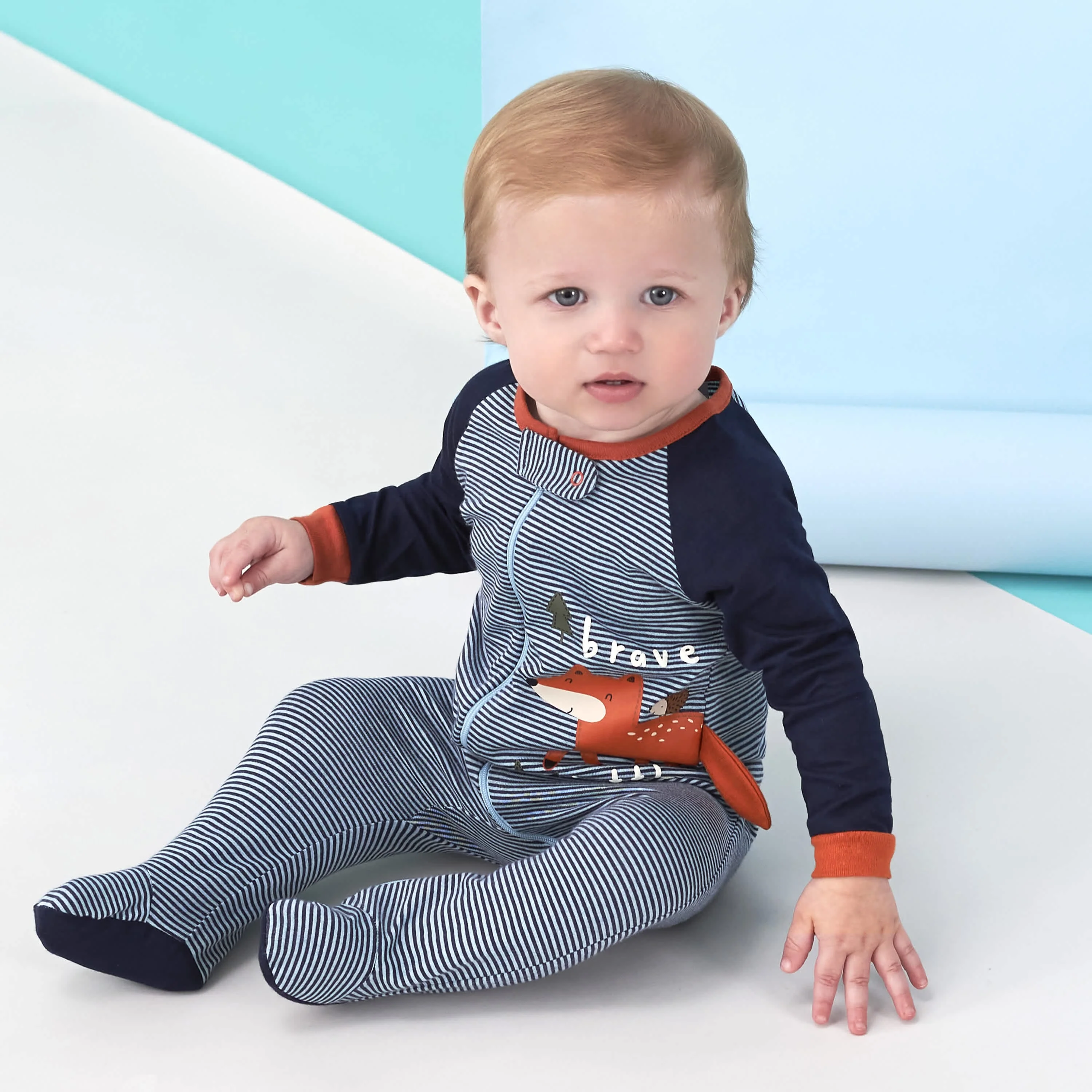 3-Pack Baby Boys Fox Sleep 'N Plays - Image 2