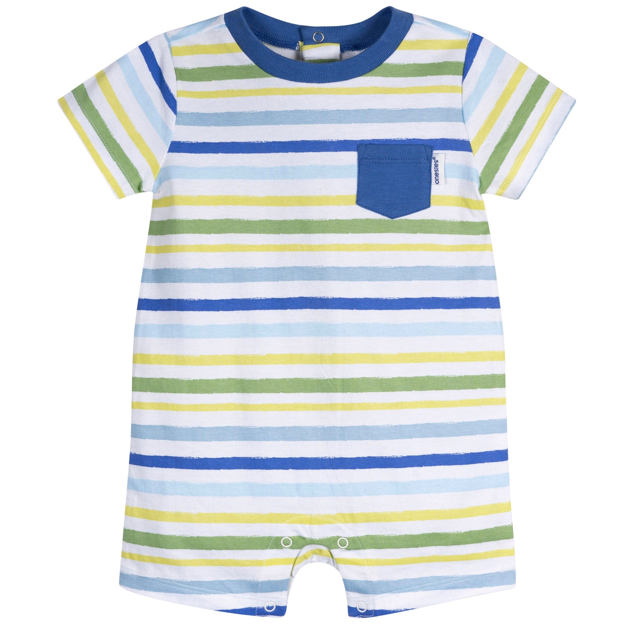 3-Pack Baby Boys Fun Rompers - Image 2