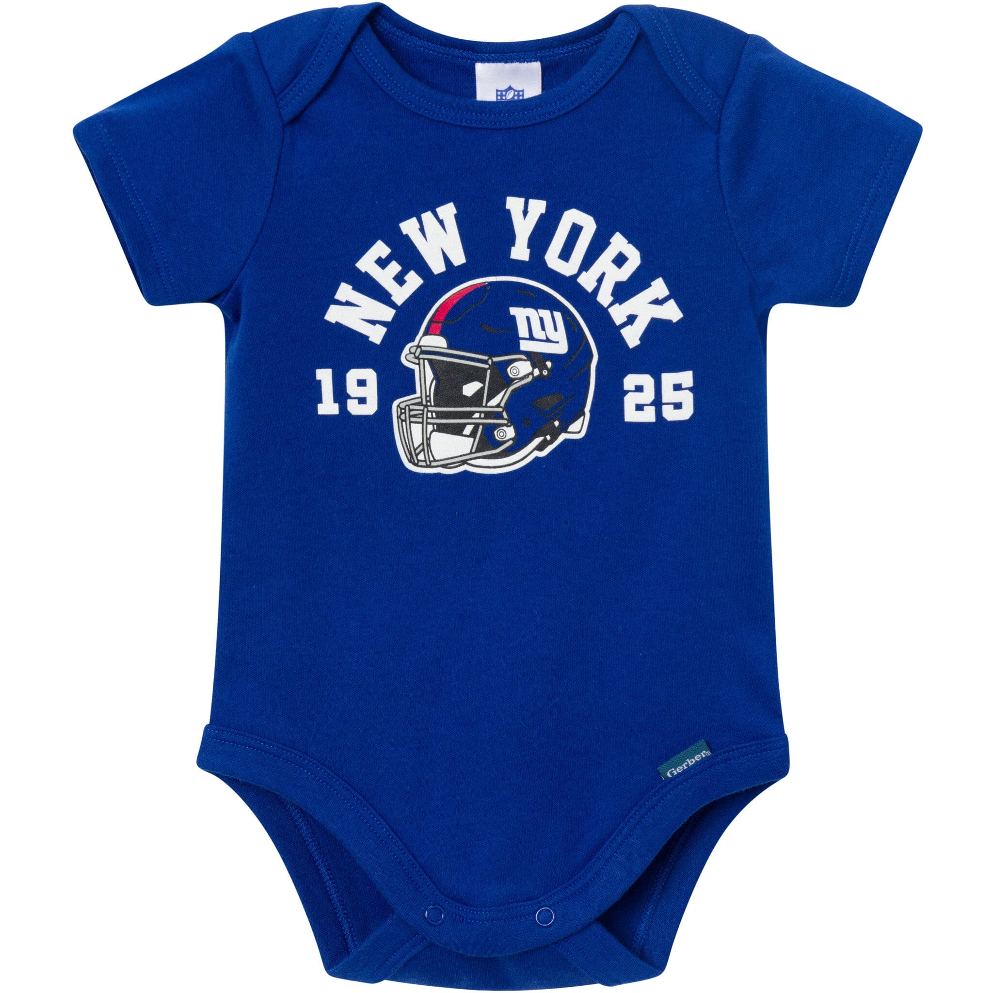 3-Pack Baby Boys New York Giants Short Sleeve Bodysuits - Image 2
