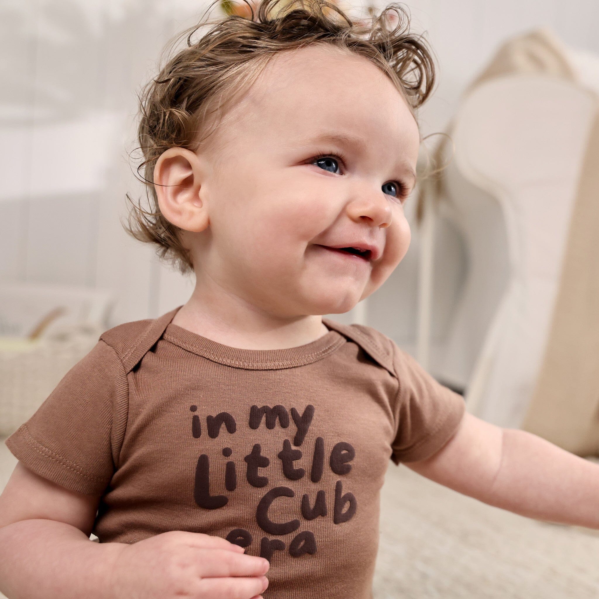 3-Pack Baby Boys Little Cub Short Sleeve Onesies® Bodysuits - Image 2