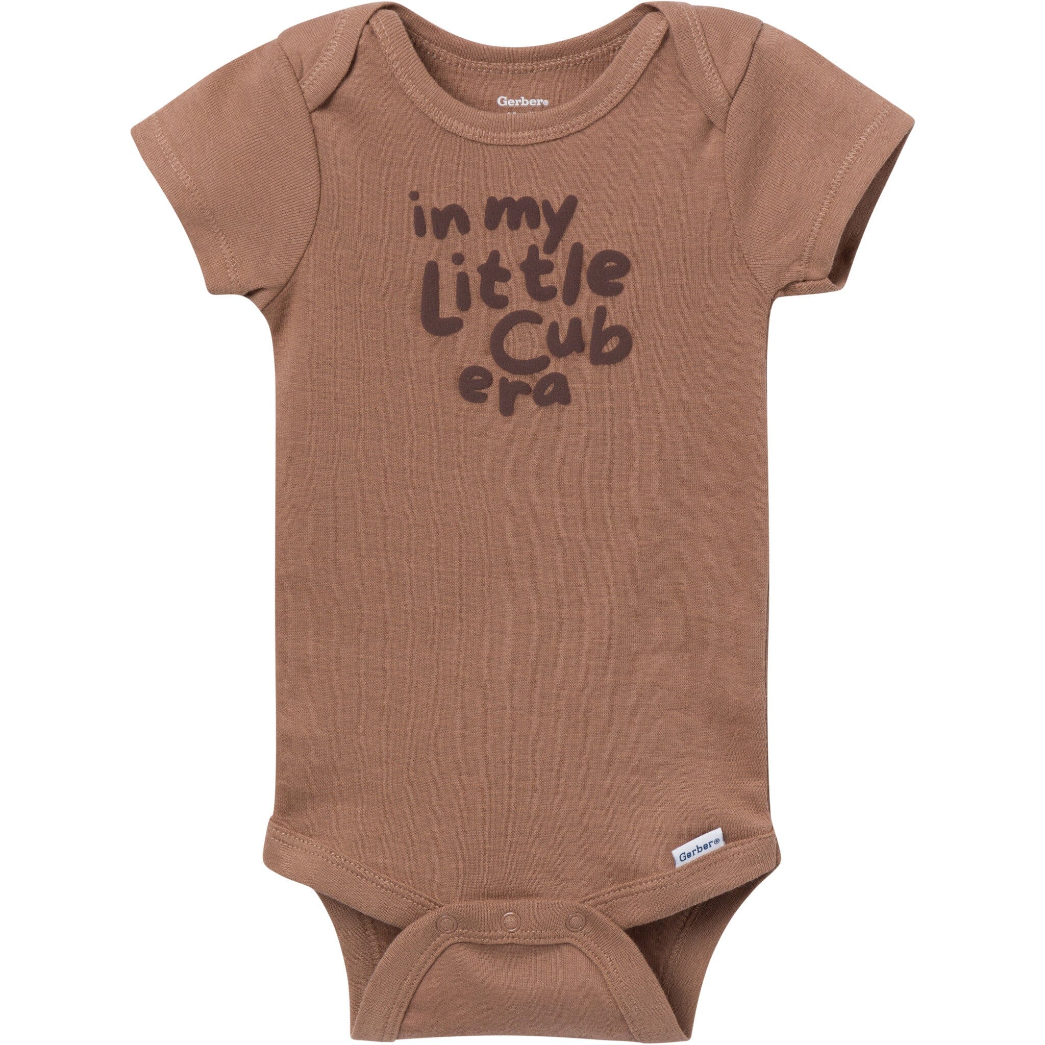 3-Pack Baby Boys Little Cub Short Sleeve Onesies® Bodysuits - Image 4