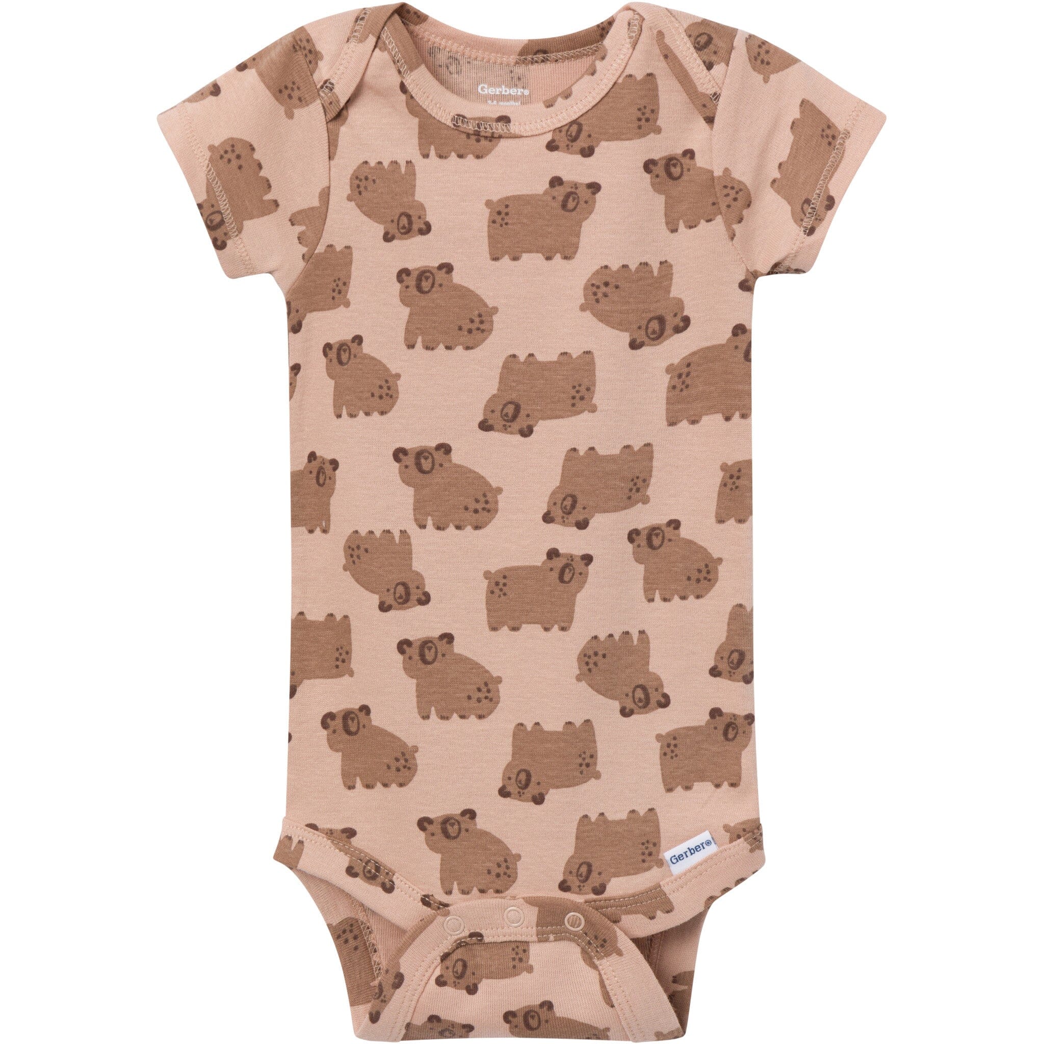 3-Pack Baby Boys Little Cub Short Sleeve Onesies® Bodysuits - Image 5