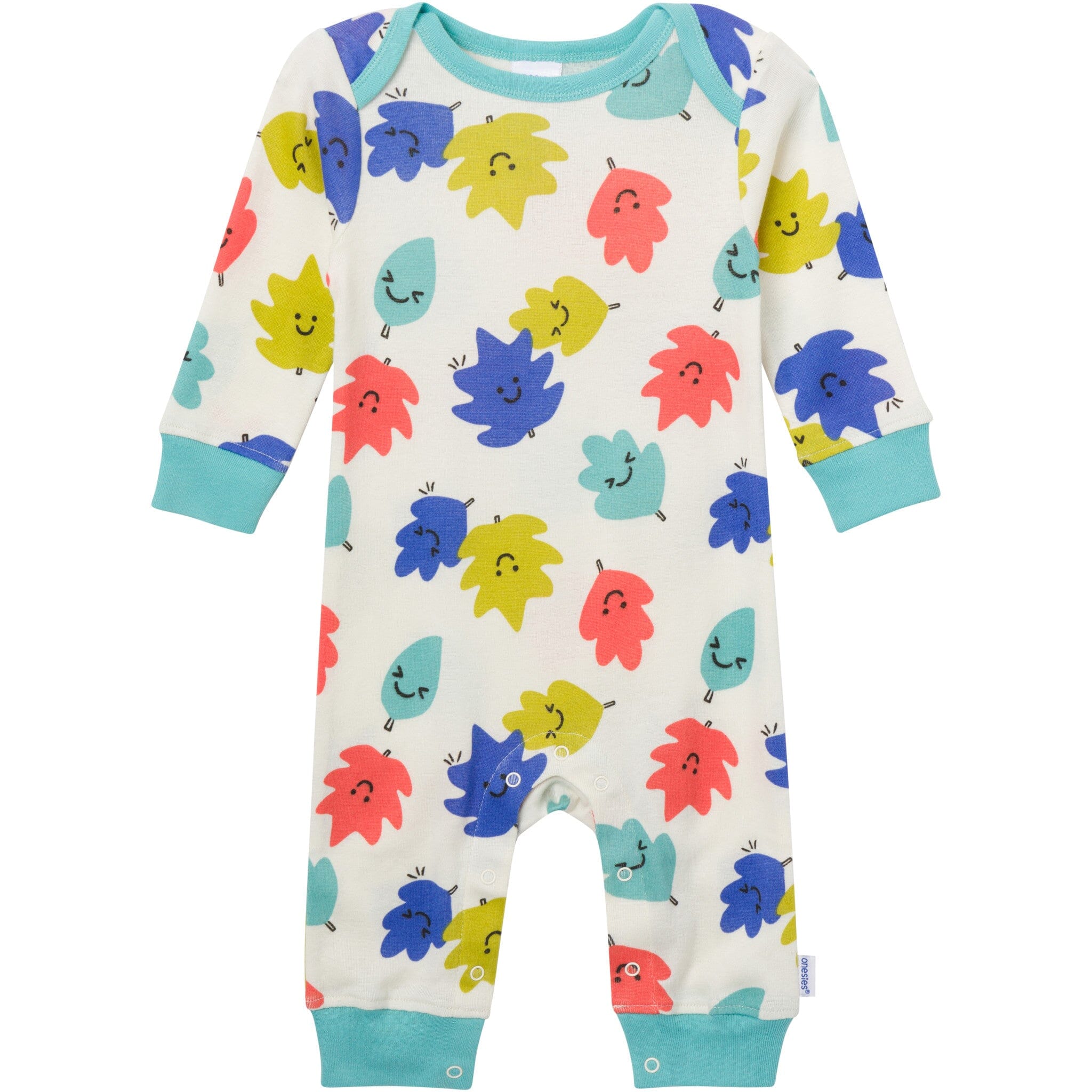 3-Pack Baby Boys Little Dude Lap Shoulder Rompers - Image 3