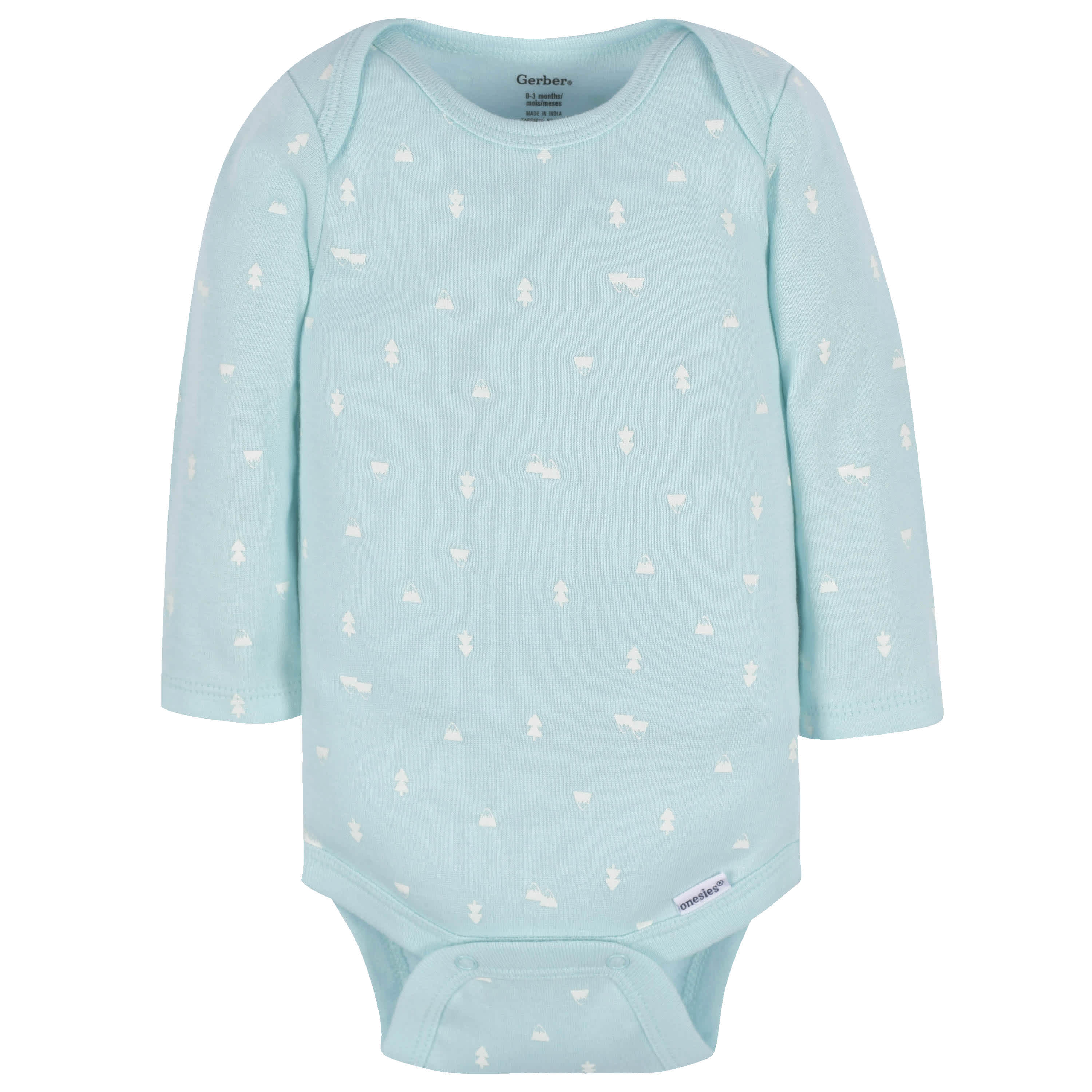 3-Pack Baby Boys Polar Pals Long Sleeve Onesies® Bodysuits - Image 4