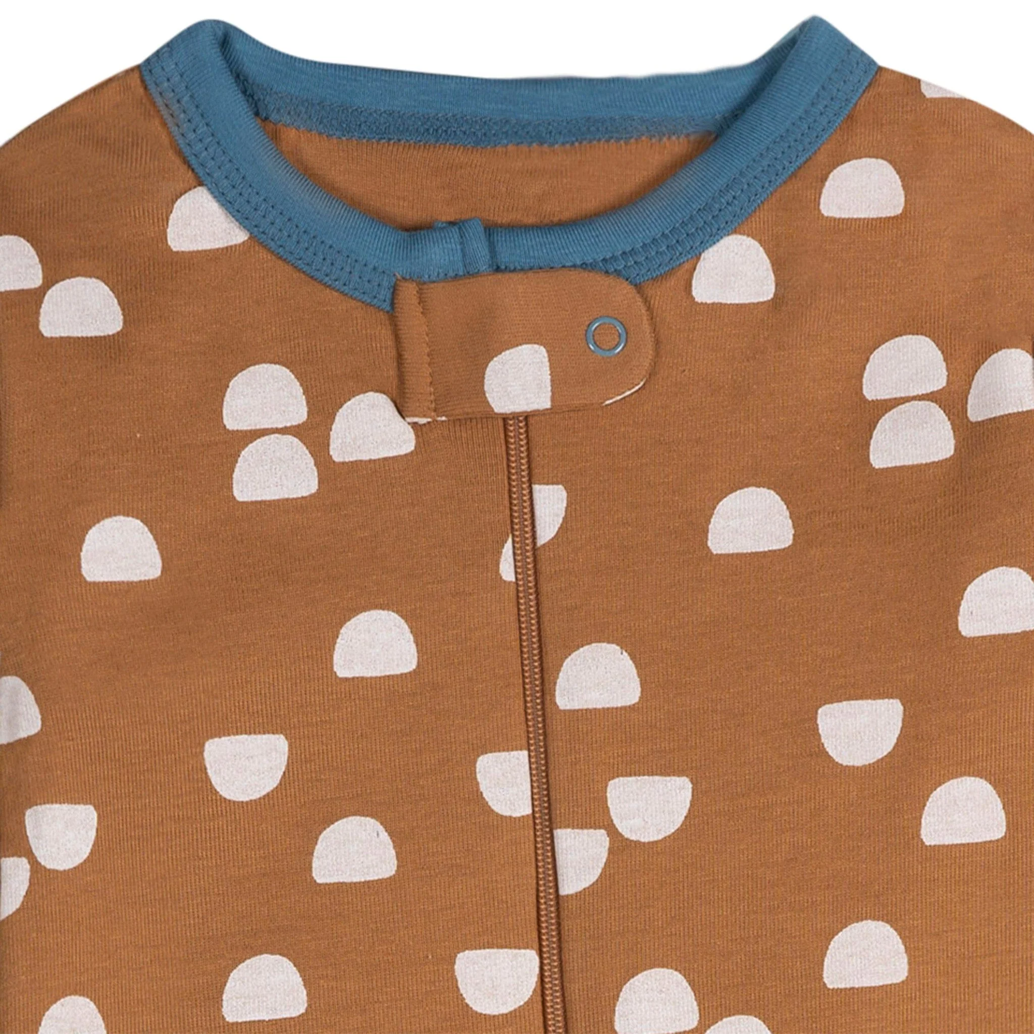 3-Pack Baby Boys Safari Footless Pajamas - Image 3