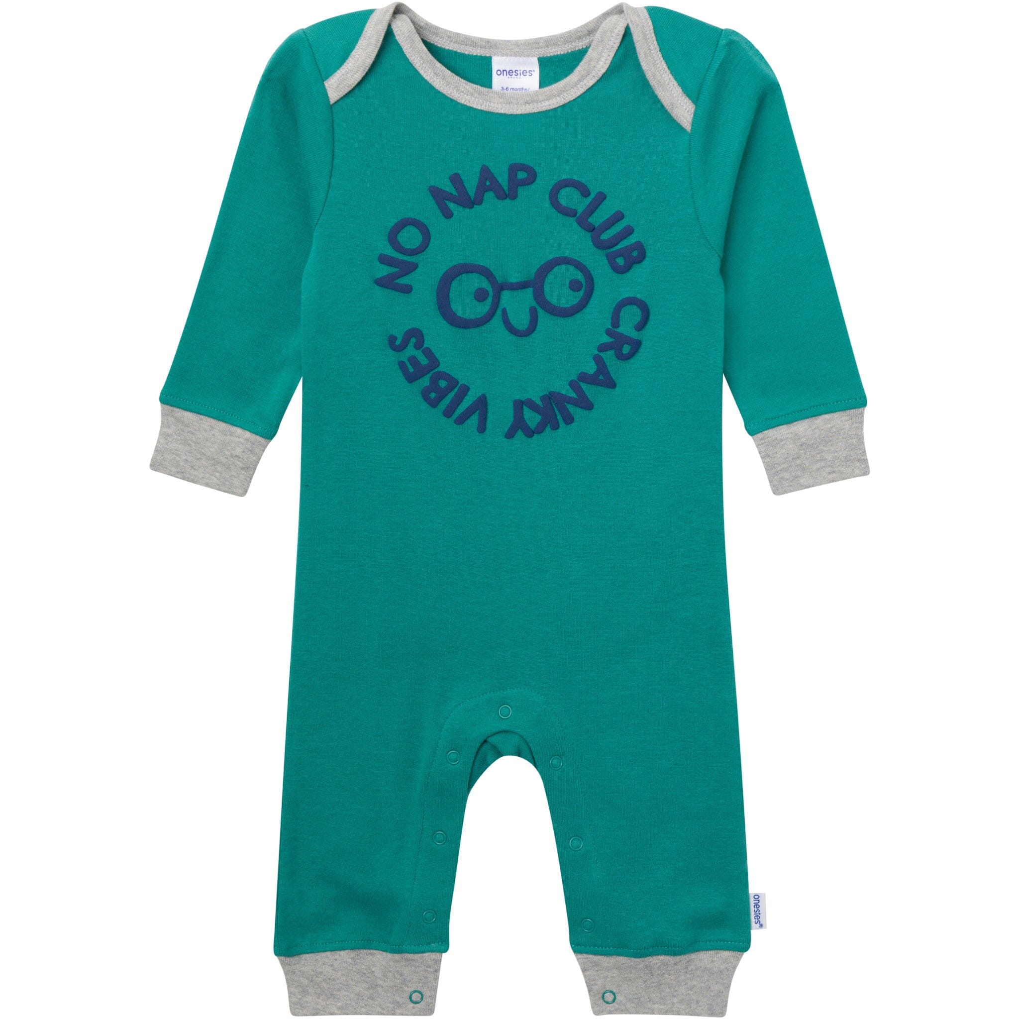 3-Pack Baby Boys Silly Goose Lap Shoulder Rompers - Image 6