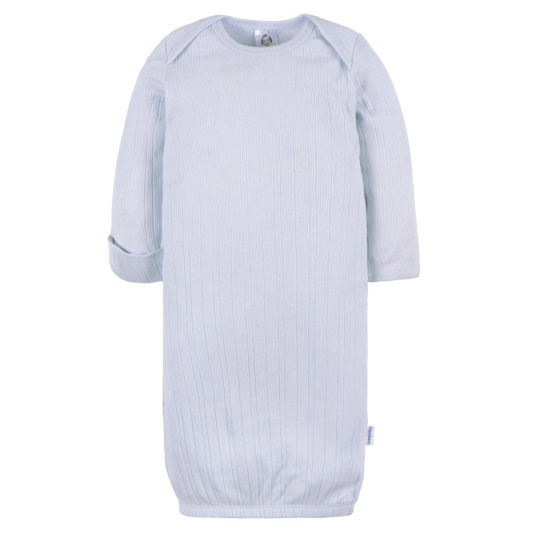 3-Pack Baby Boys Blues Lap Shoulder Gowns - Image 4