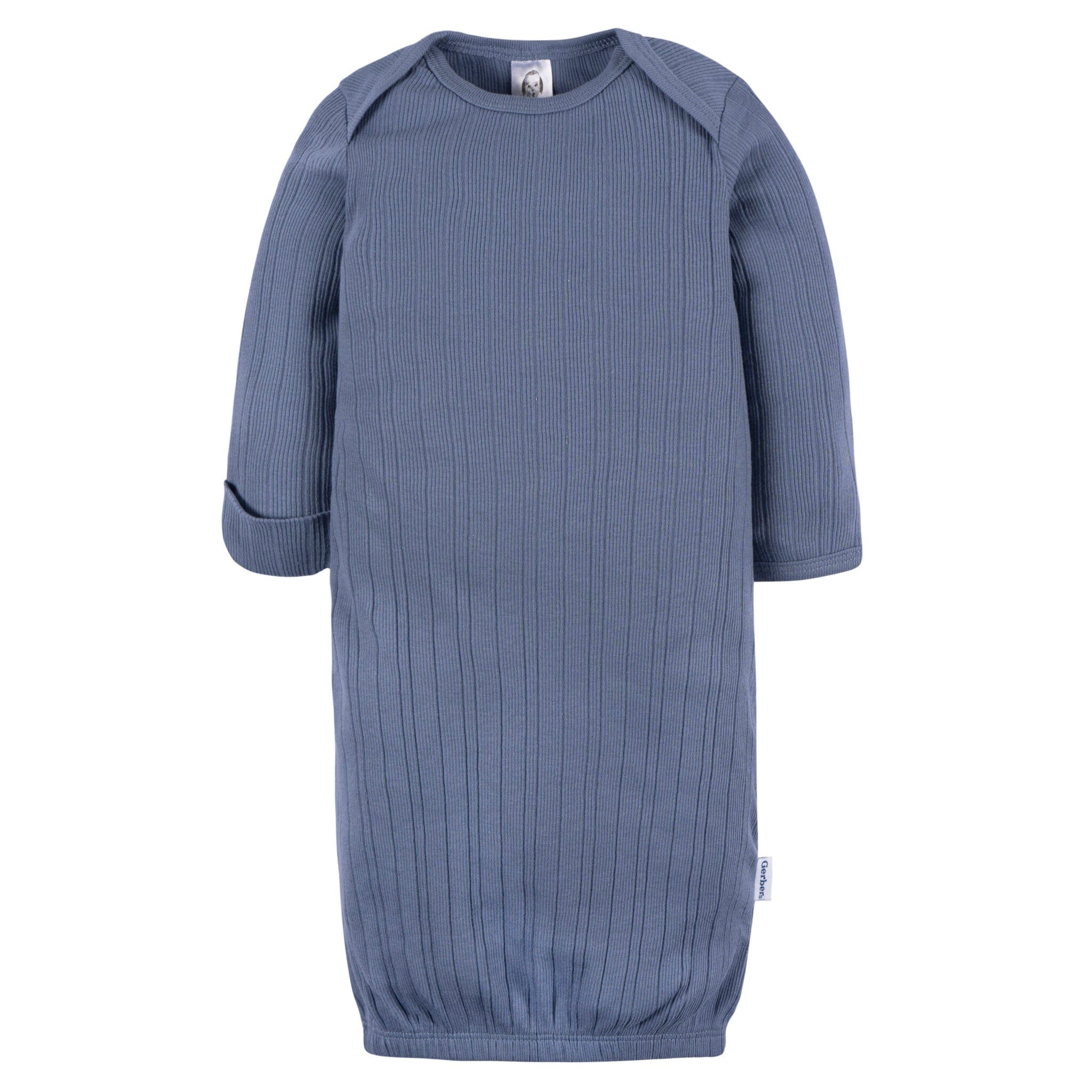 3-Pack Baby Boys Blues Lap Shoulder Gowns - Image 5