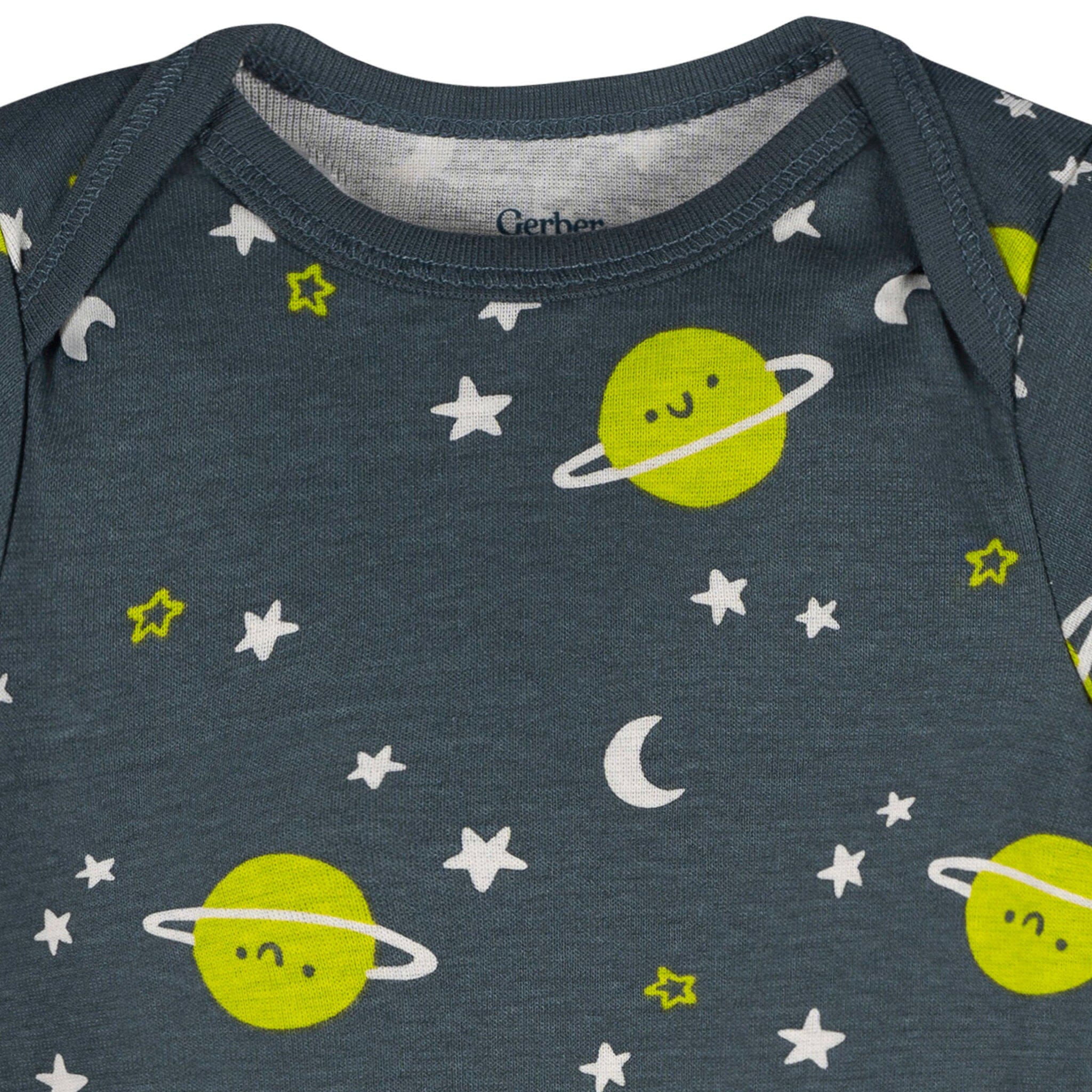 3-Pack Baby Boys Tiny Explorer Short Sleeve Onesies® Bodysuits - Image 7