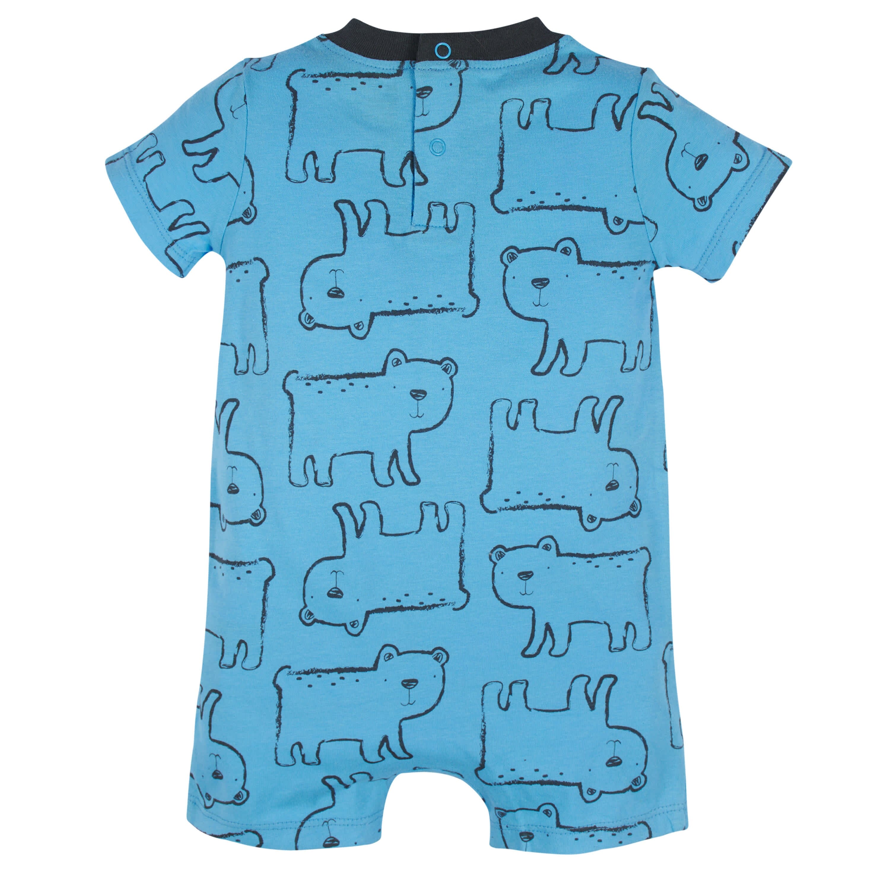 3-Pack Baby Boys Unbearably Cute Rompers - Image 8