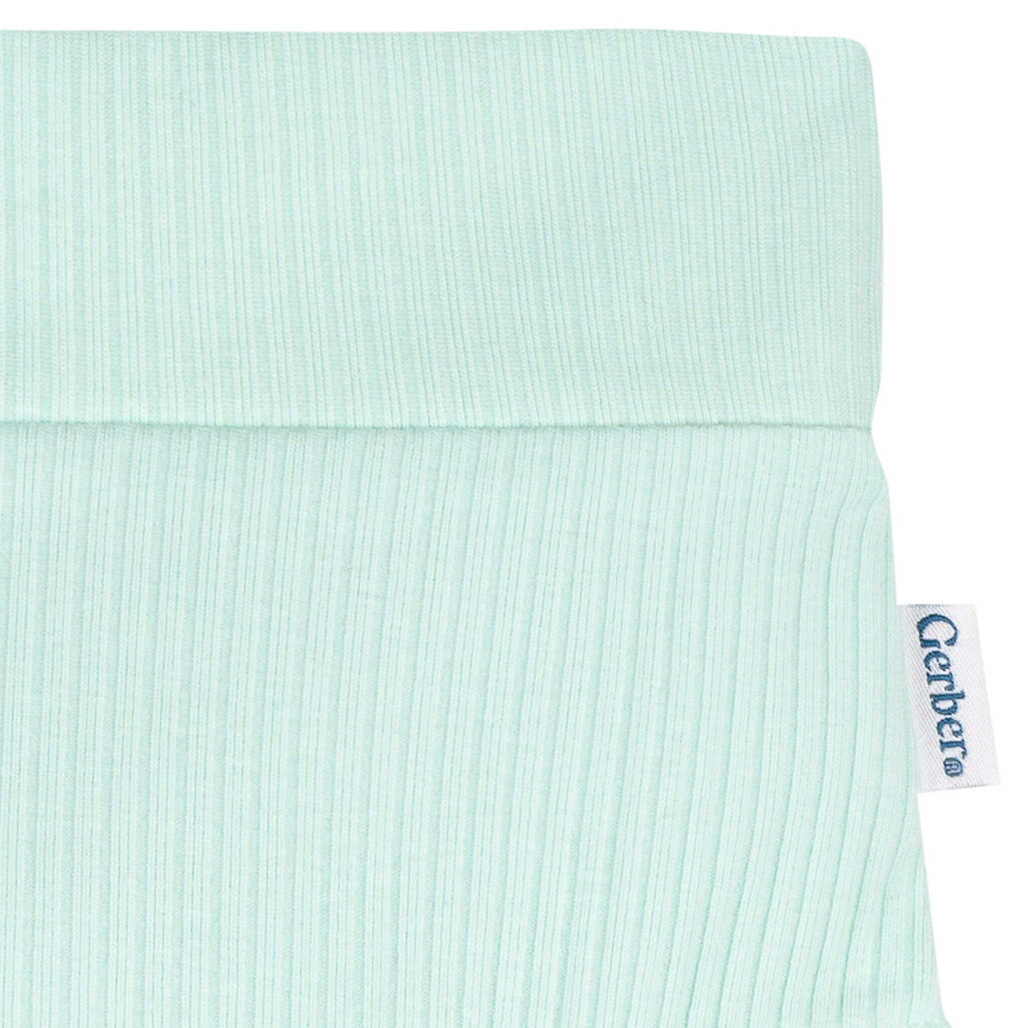3-Pack Baby Girls Aqua, Gray & Purple Bubble Shorts - Image 3
