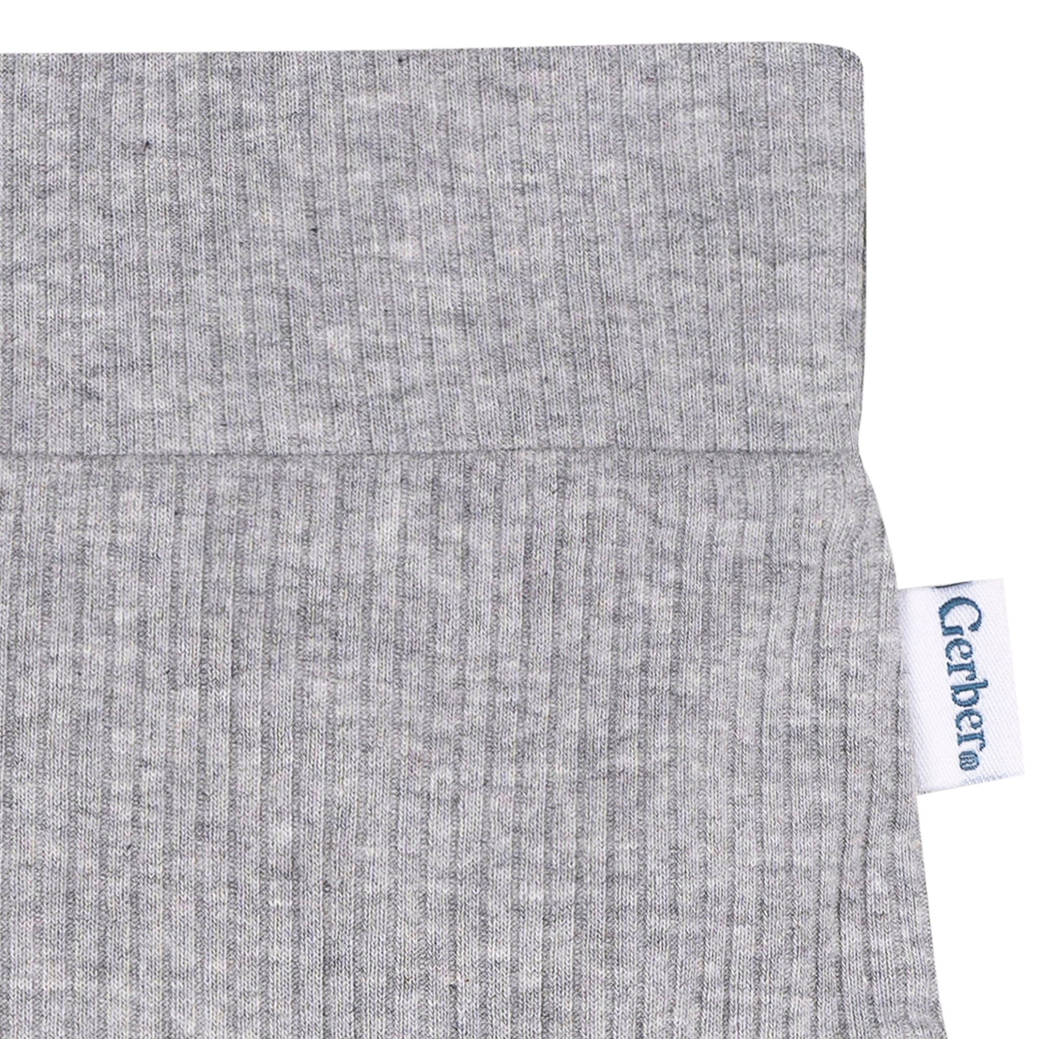 3-Pack Baby Girls Aqua, Gray & Purple Bubble Shorts - Image 6