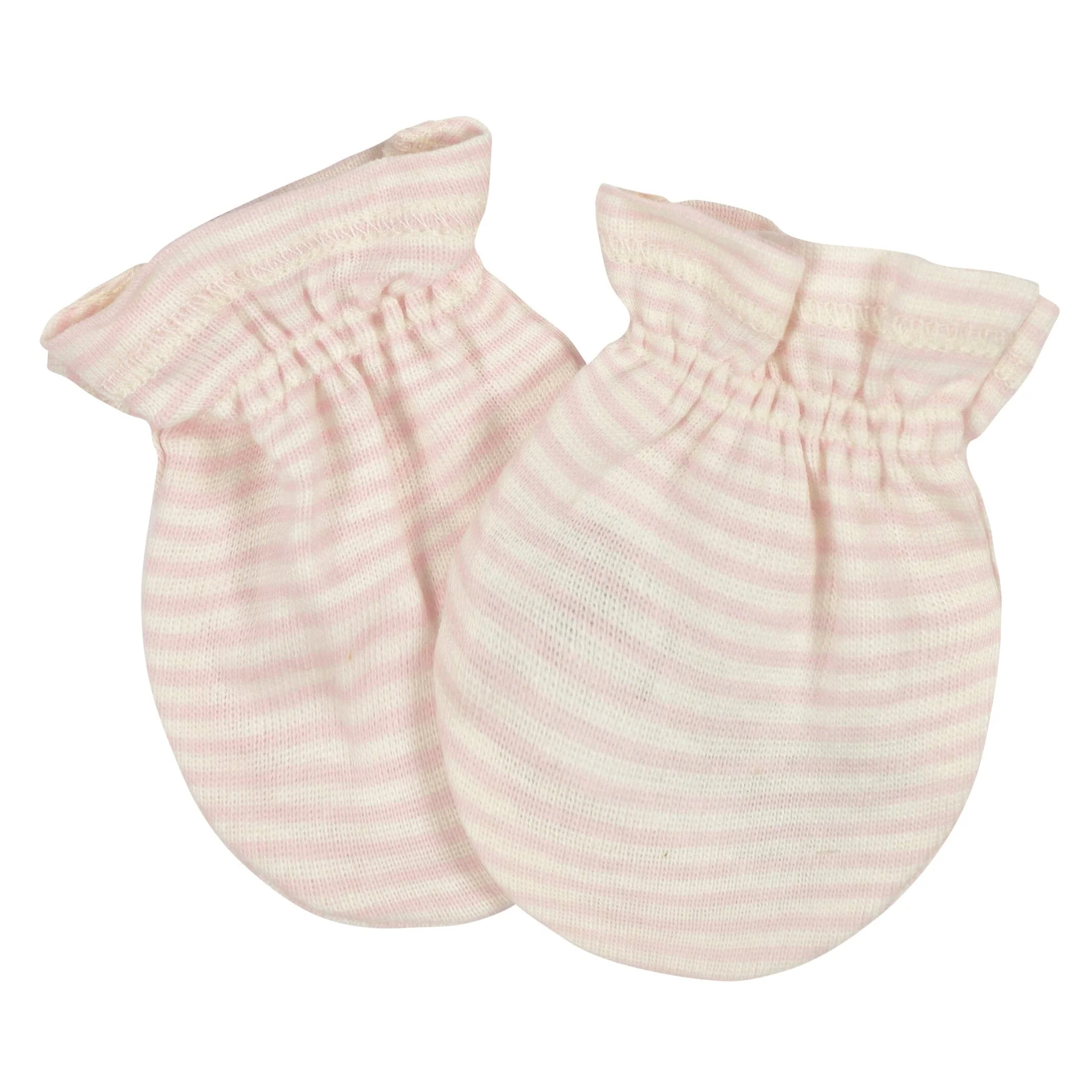 3-Pack Baby Girls Ballerina No Scratch Mittens - Image 3