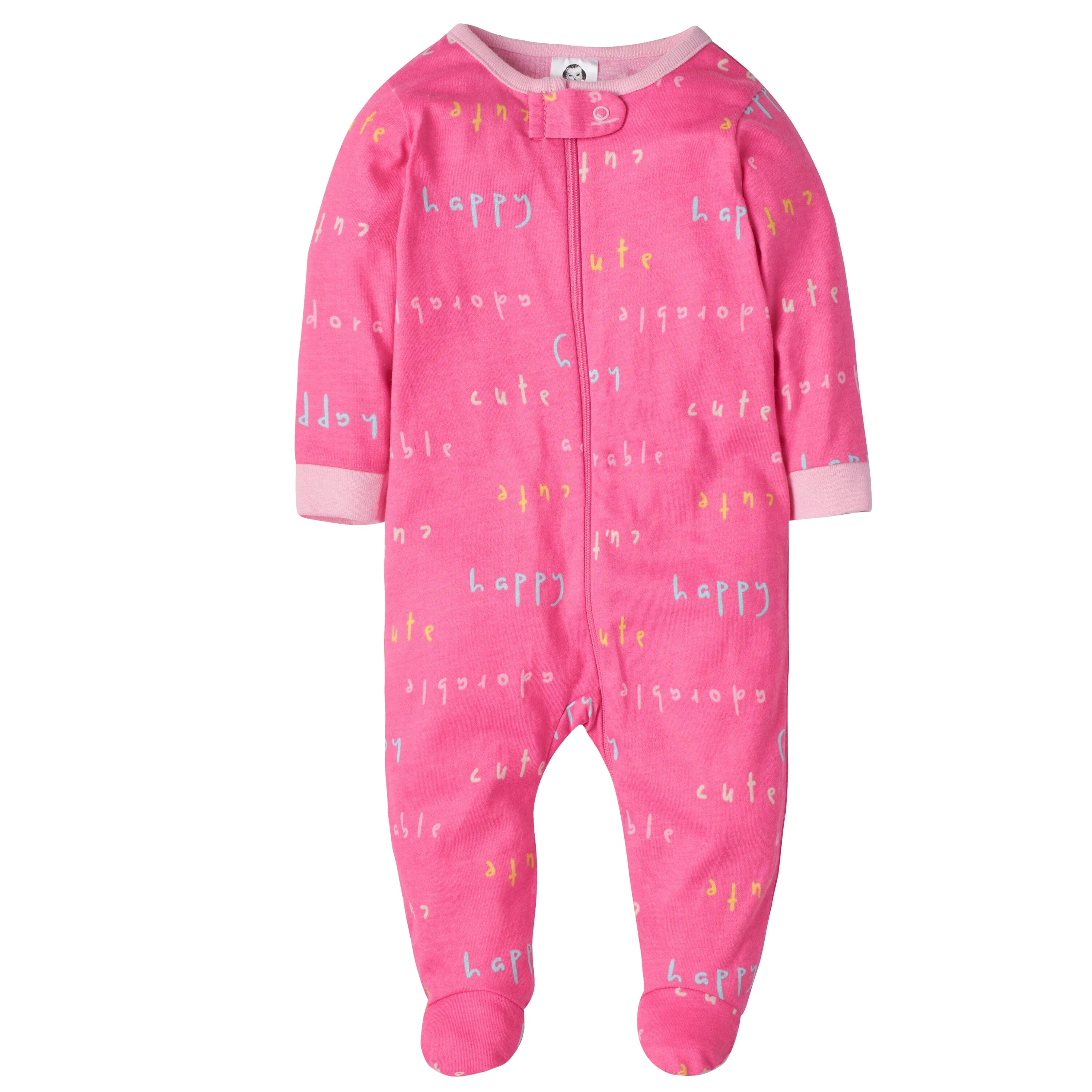 3-Pack Baby Girls Bear Sleep 'N Plays - Image 5