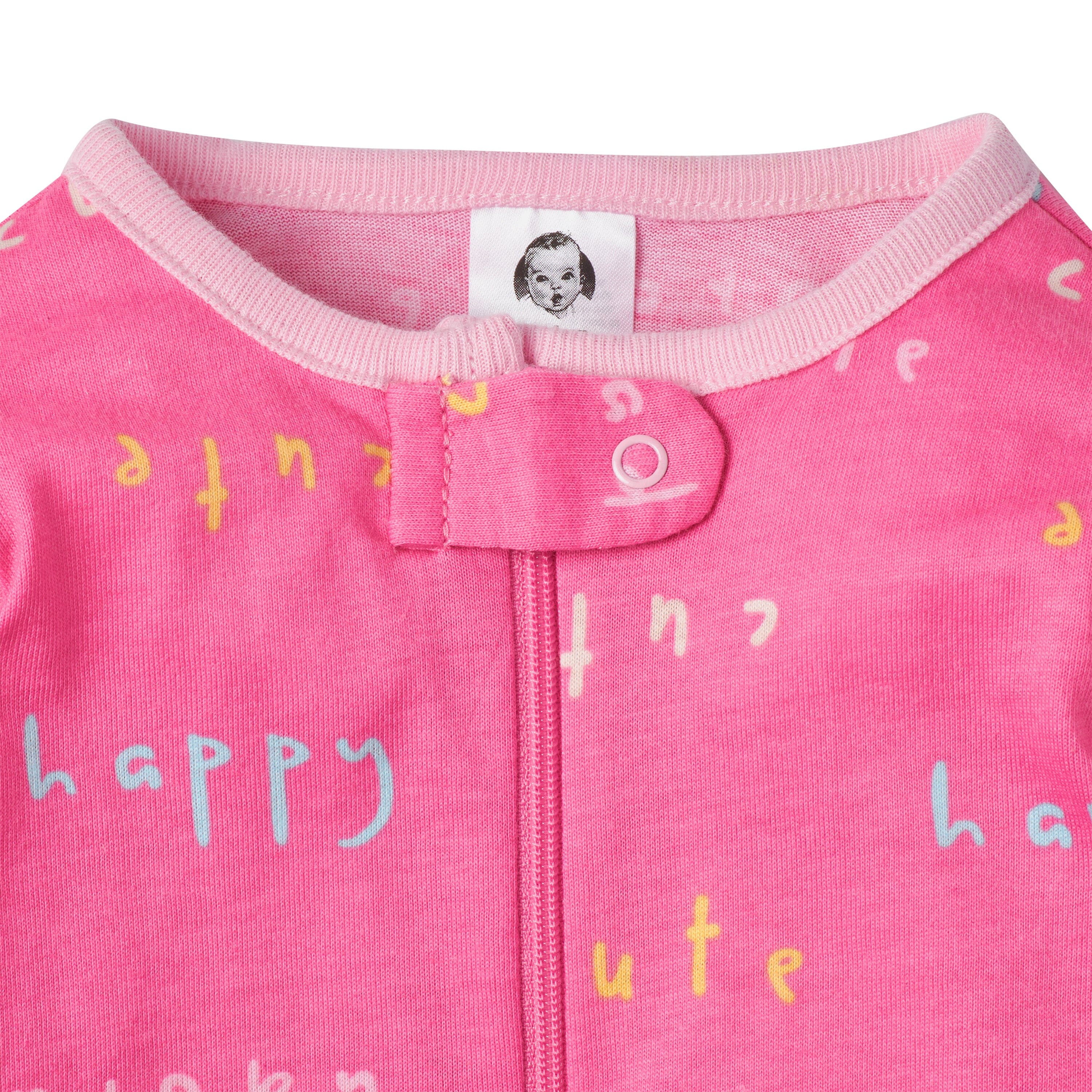 3-Pack Baby Girls Bear Sleep 'N Plays - Image 6