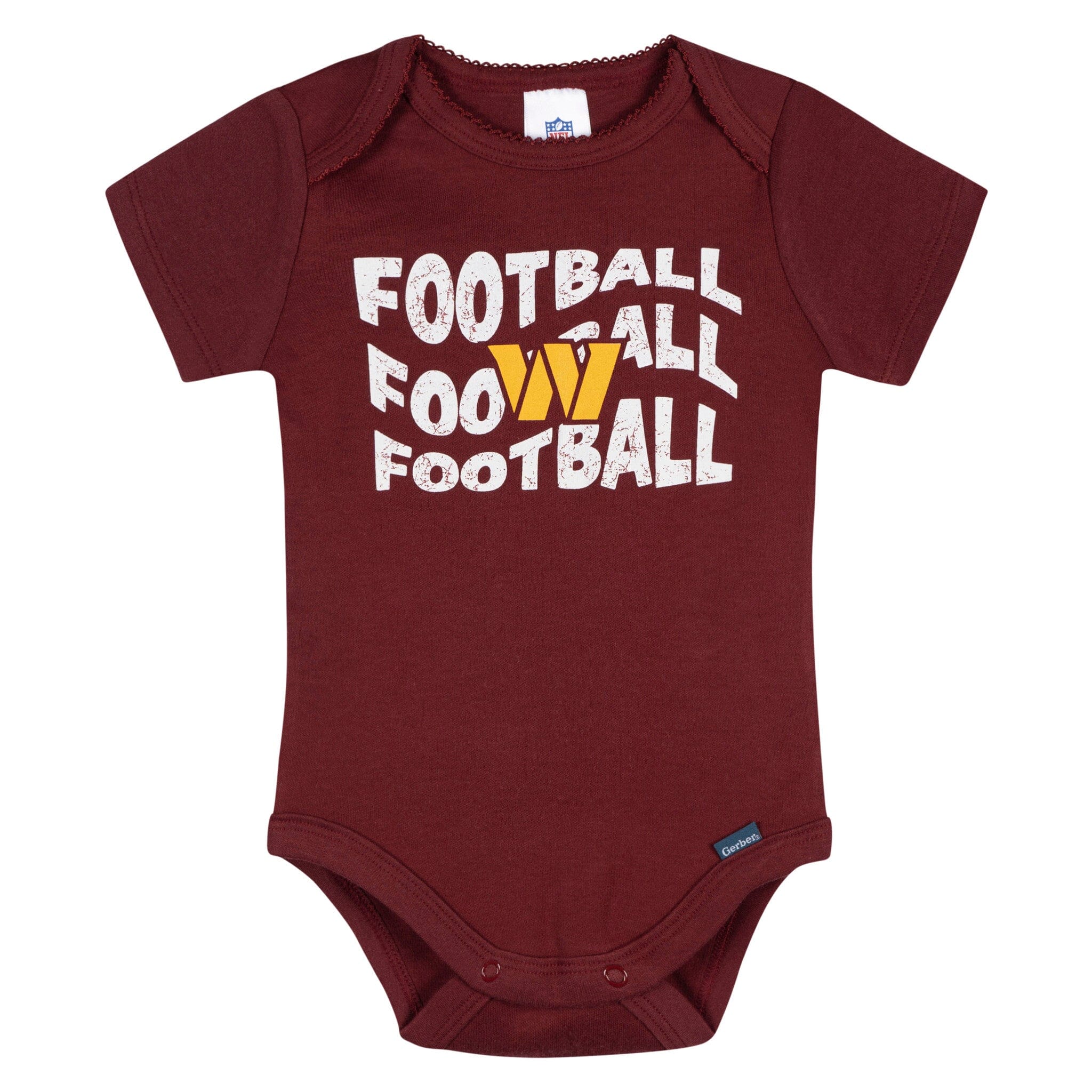 3-Pack Baby Girls Commanders Short Sleeve Bodysuits - Image 2