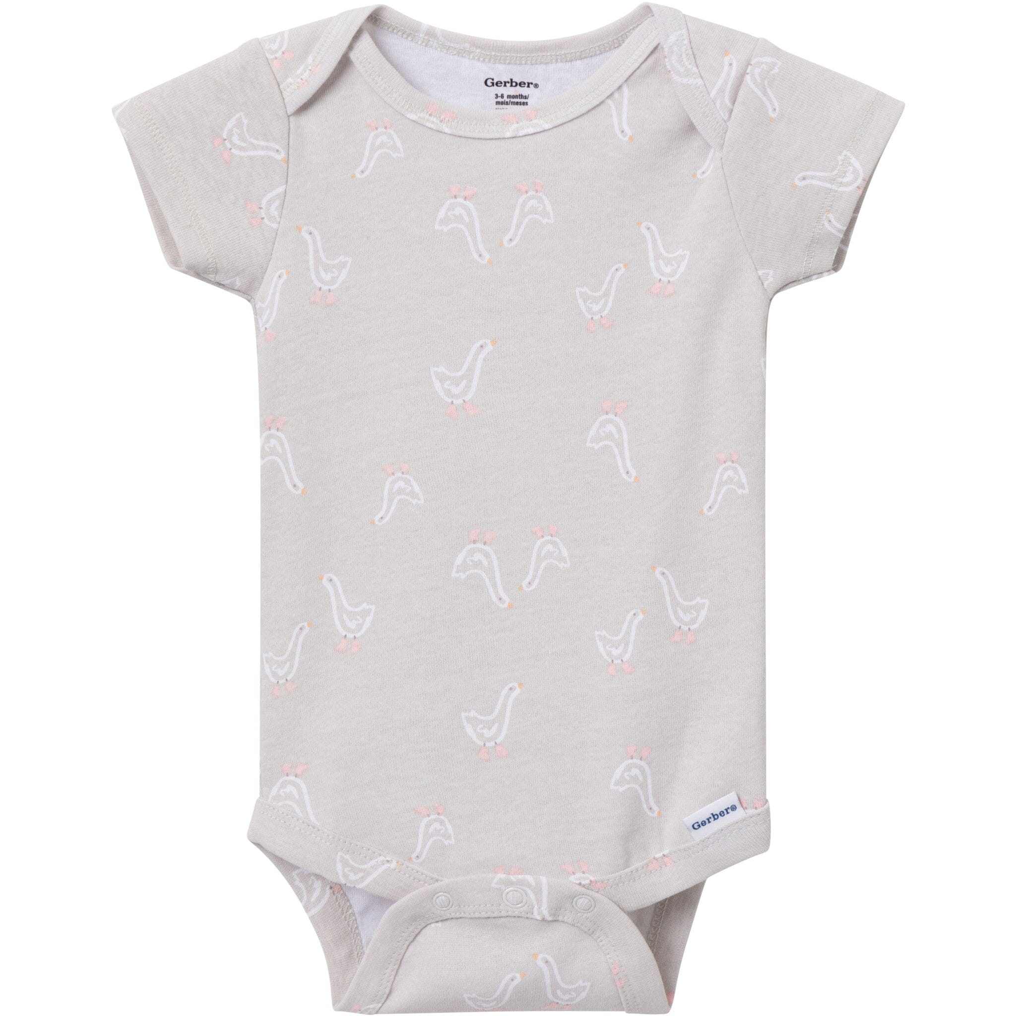 3-Pack Baby Girls Farm Family Short Sleeve Onesies® Bodysuits - Image 4